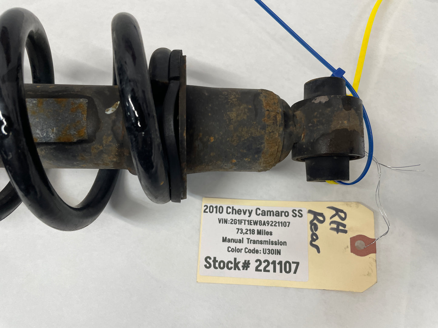 2010 Chevy Camaro SS LH Driver Rear Shock Strut Absorber OEM - Day's Parts Yard