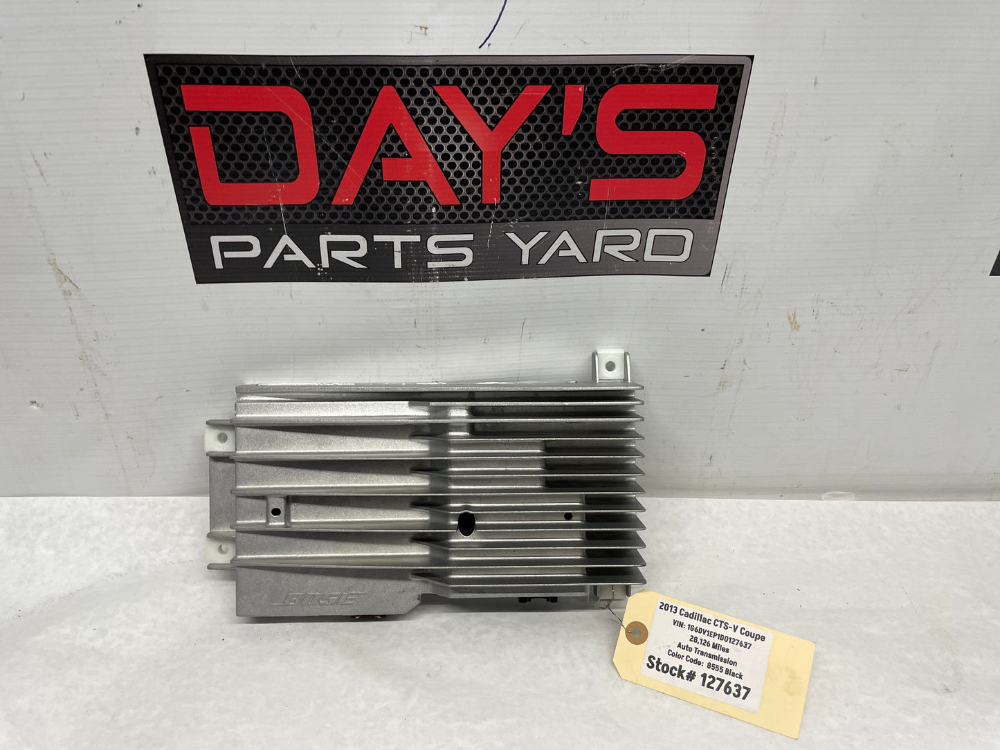 2013 Cadillac CTS-V Coupe Bose Radio Stereo Amplifier OEM - Day's Parts Yard