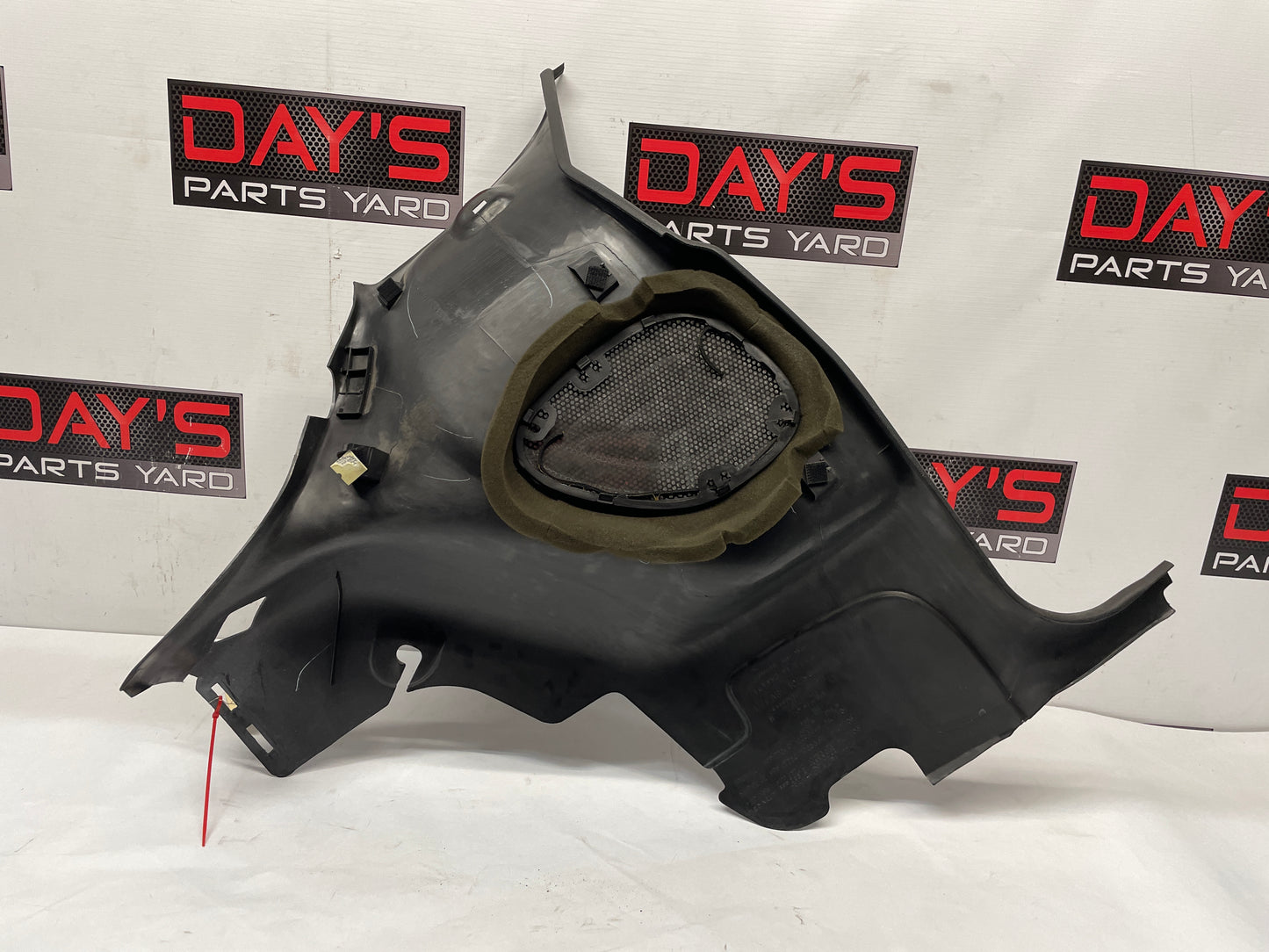 2000 Chevy Camaro Z28 RH Passenger Rear Interior Quarter Trim Panel Black Ebony OEM - Day's Parts Yard