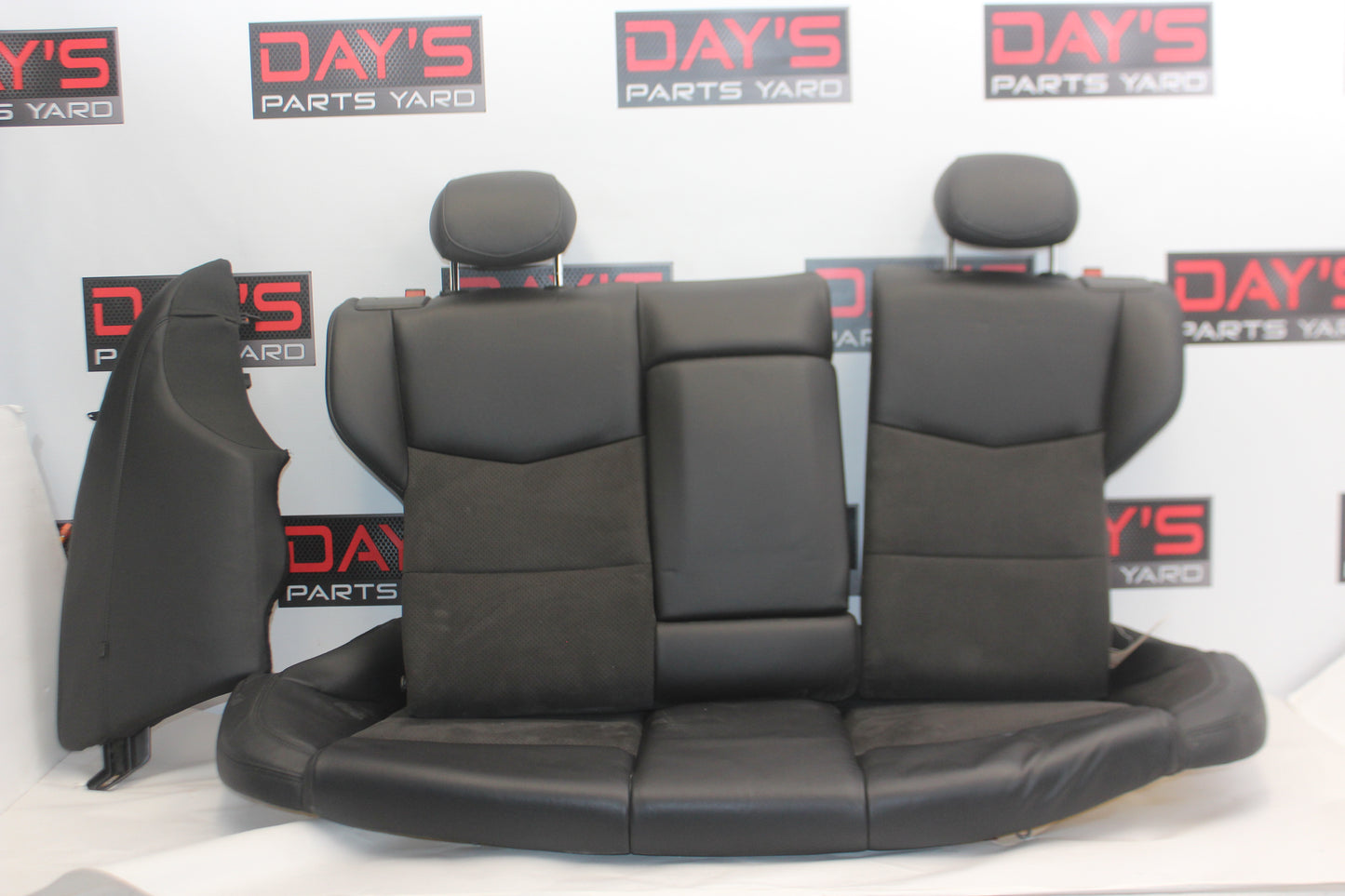 2016 Cadillac ATS-V Rear Seats Black Leather and Suede OEM - Day's Parts Yard