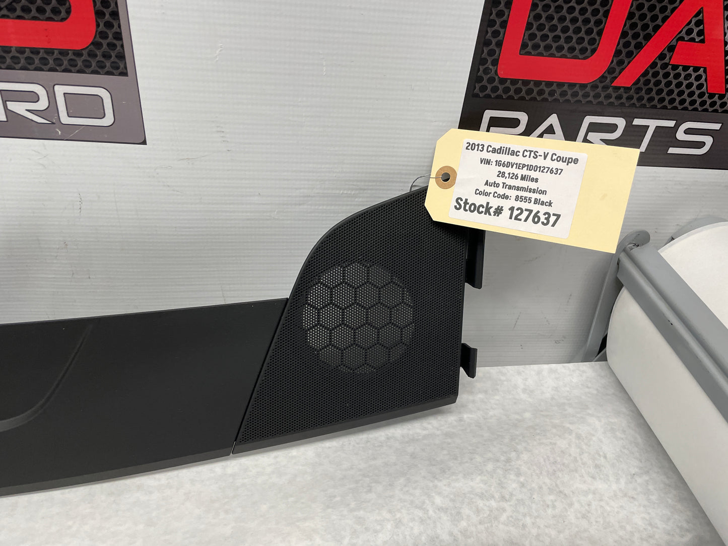 2013 Cadillac CTS-V Coupe Dashboard Dash Vent Windshield Defroster Trim Panel OEM - Day's Parts Yard