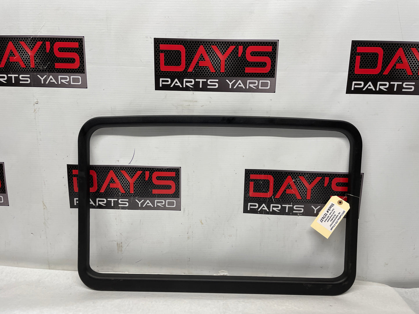 2013 Cadillac CTS-V Coupe Sun Moon Roof Sunroof Trim Surround Garnish Panel OEM - Day's Parts Yard