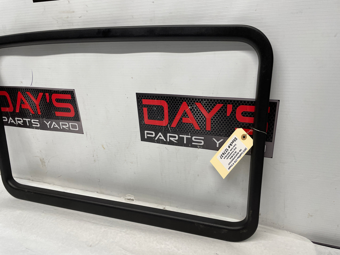 2013 Cadillac CTS-V Coupe Sun Moon Roof Sunroof Trim Surround Garnish Panel OEM - Day's Parts Yard