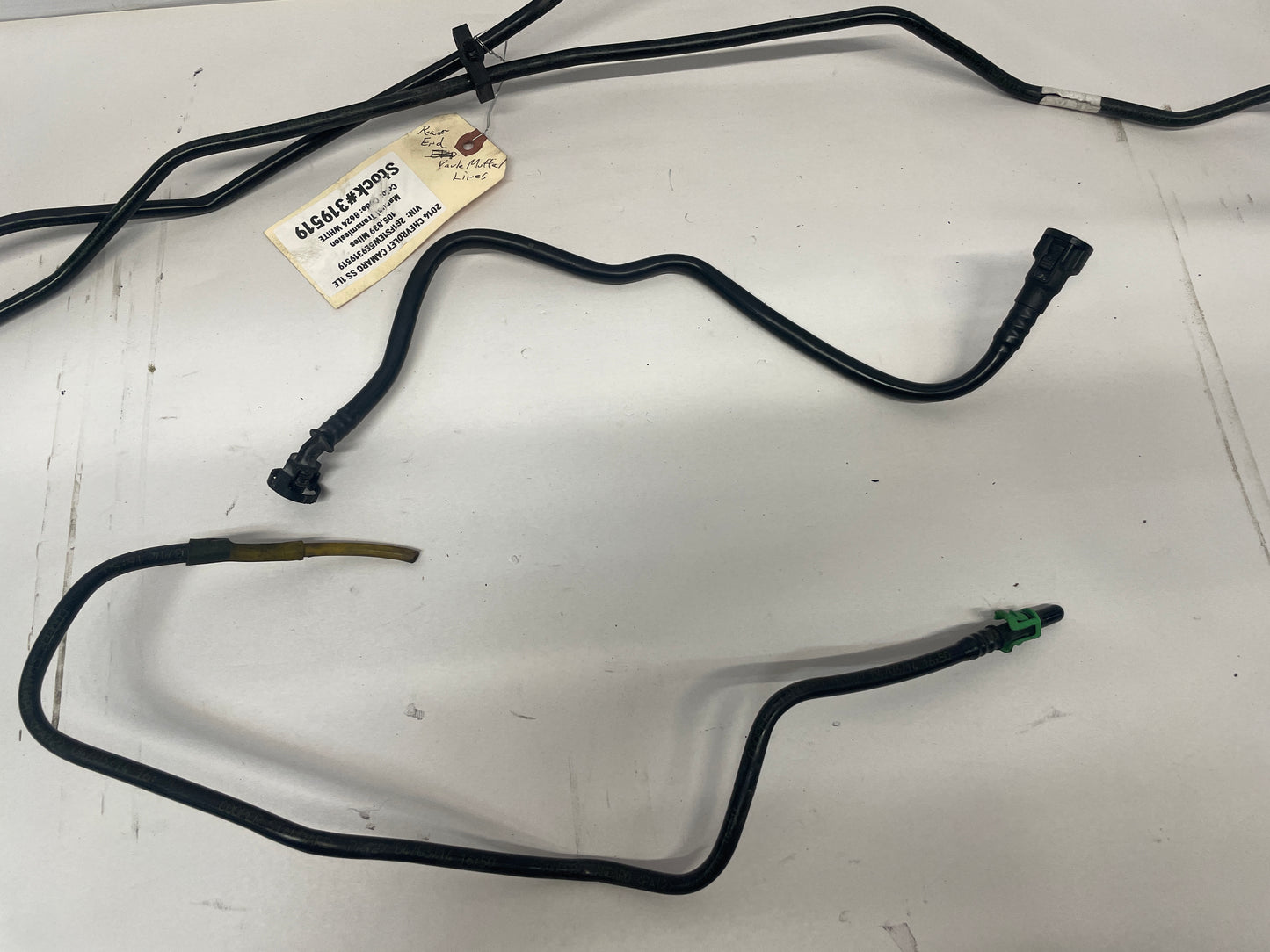 2014 Chevy Camaro SS 1LE Muffler Valve Vacuum Lines Hoses Tubes OEM - Day's Parts Yard