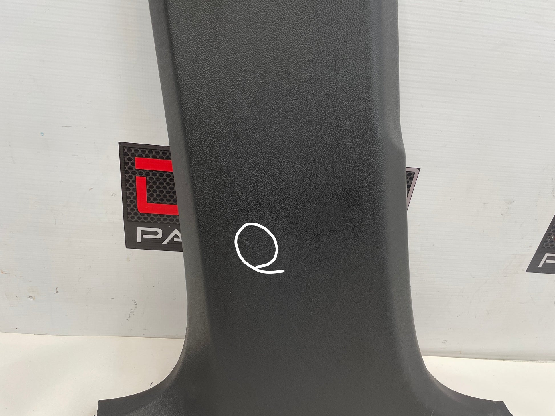 2018 Cadillac CTS-V LH Driver Lower B Pillar Trim Cover Black OEM - Day's Parts Yard