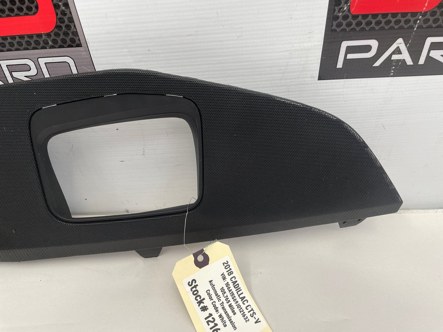 2018 Cadillac CTS-V Dash Board Extension Trim Panel OEM - Day's Parts Yard
