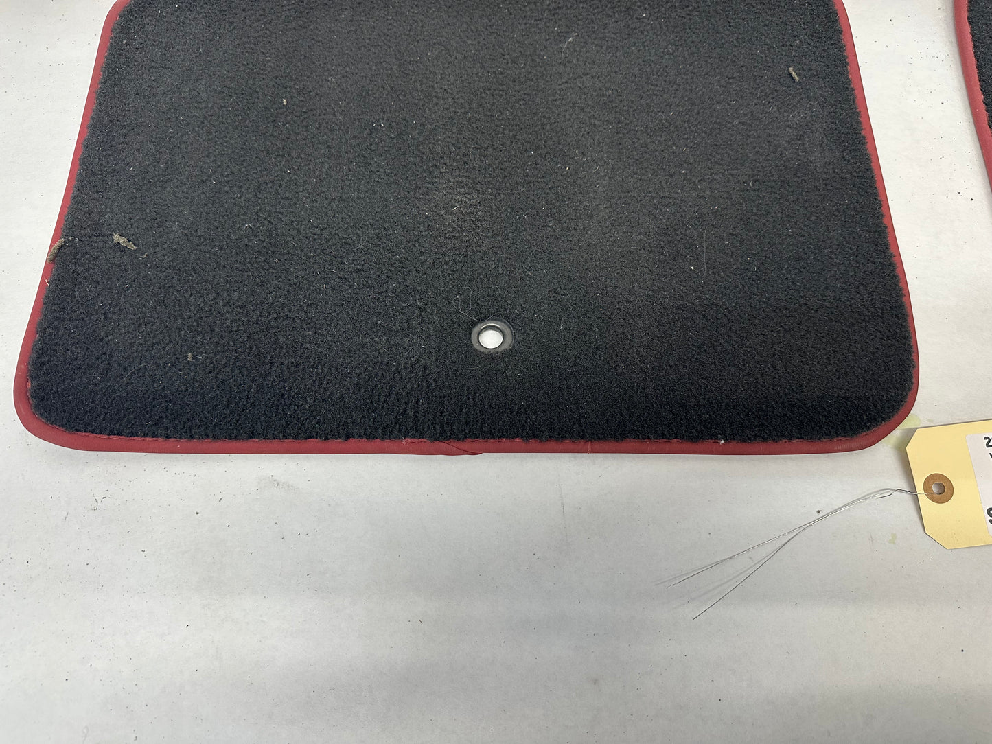 2006 Pontiac GTO RH & LH Rear Mats Red Trim OEM - Day's Parts Yard