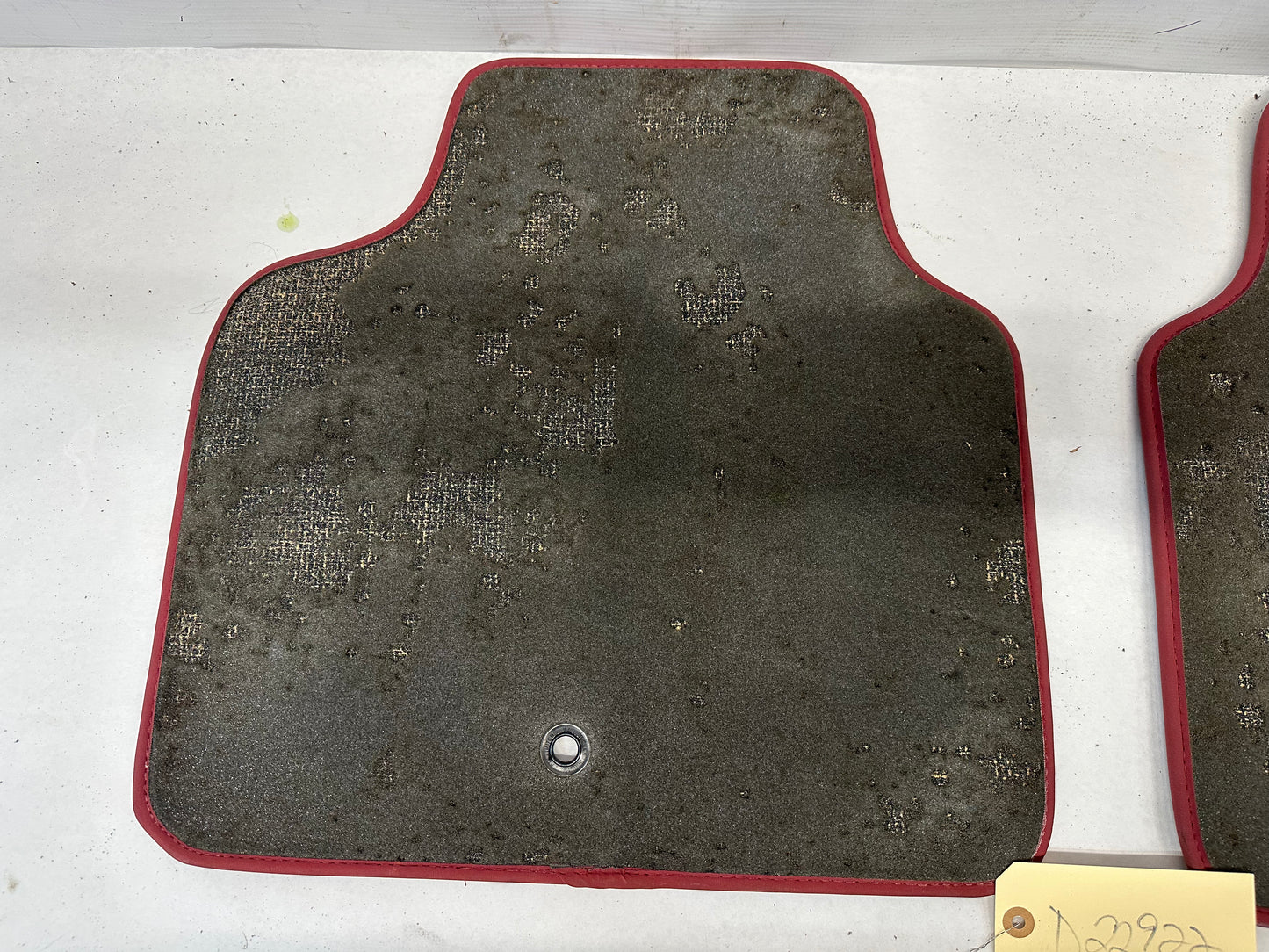 2006 Pontiac GTO RH & LH Rear Mats Red Trim OEM - Day's Parts Yard