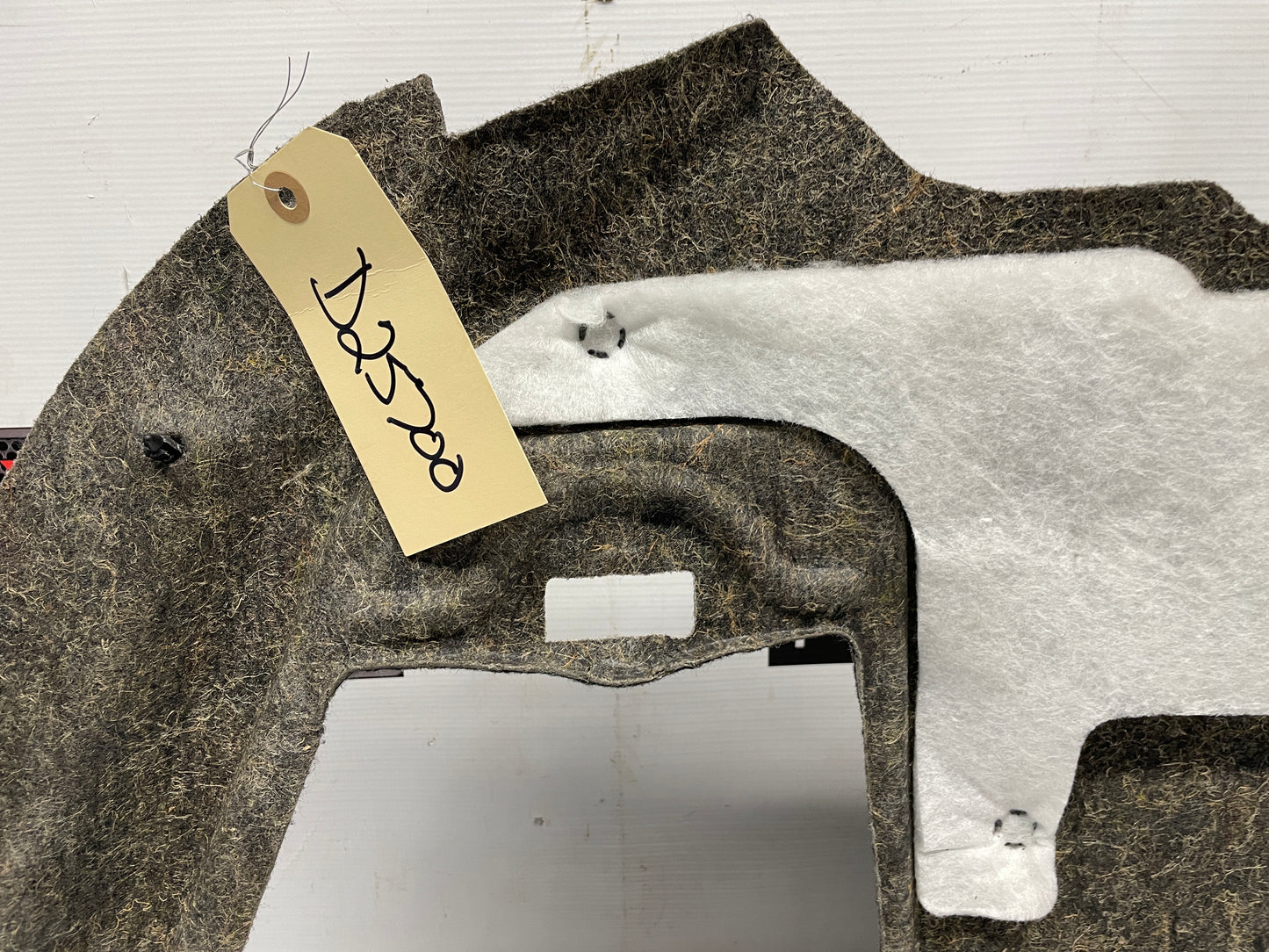 2013 Cadillac CTS-V Coupe RH Passenger Interior Quarter Trunk Carpet Liner OEM - Day's Parts Yard
