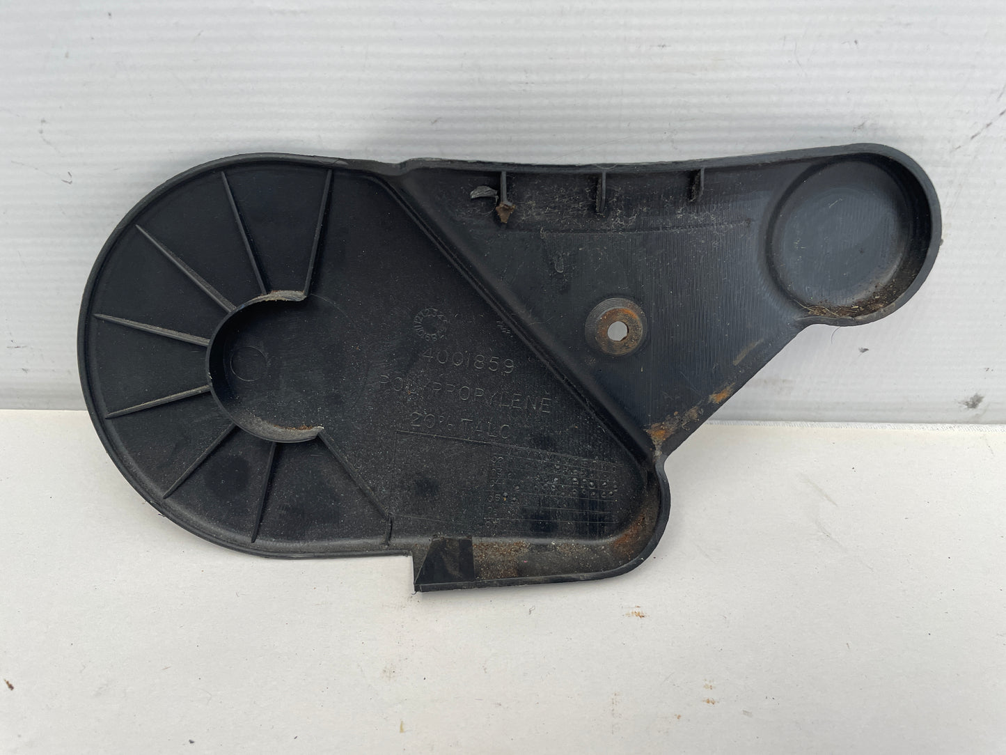 2006 Pontiac GTO Front RH Passenger Seatbelt Cover Trim Black OEM - Day's Parts Yard
