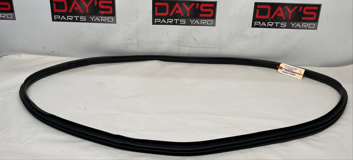 2017 Chevy SS Sedan RH Passenger Front Door Rubber Weather Strip OEM - Day's Parts Yard
