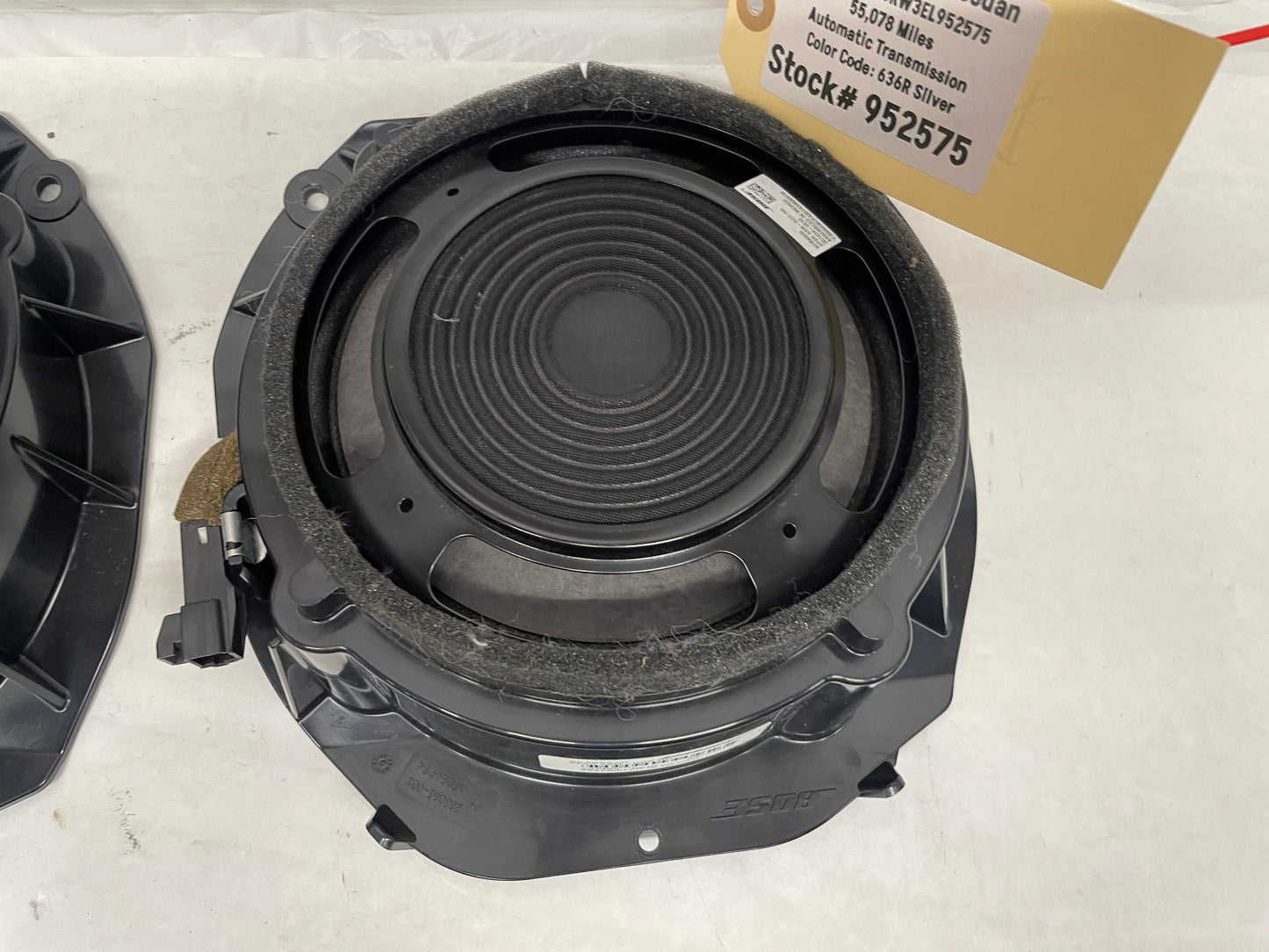 2014 Chevy SS Sedan Bose Package Tray Parcel Shelf Rear Deck Speakers OEM