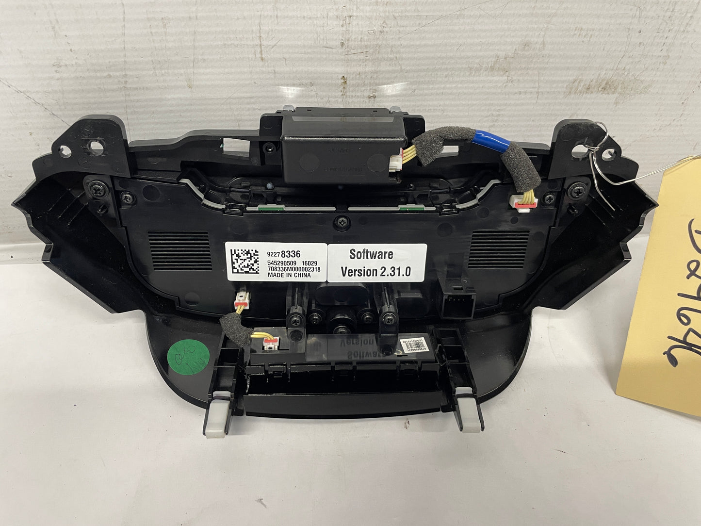 2016 Chevy SS Sedan Heater Air Conditioner HVAC Climate Controls OEM - Day's Parts Yard