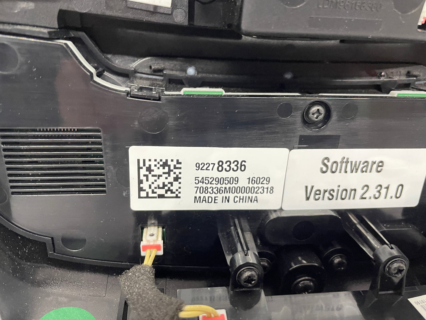 2016 Chevy SS Sedan Heater Air Conditioner HVAC Climate Controls OEM - Day's Parts Yard