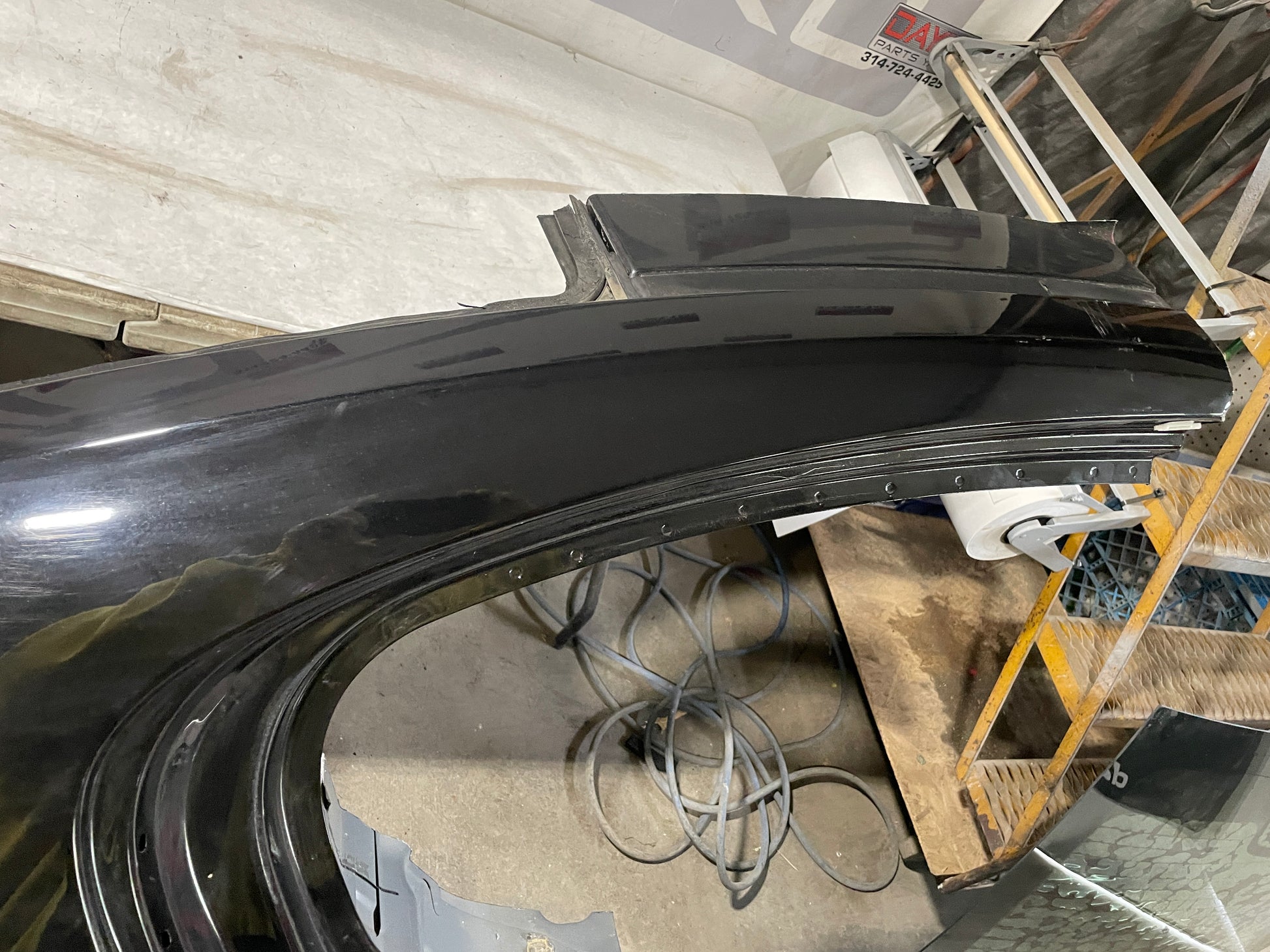 2017 Chevrolet SS Sedan RH Passenger Quarter Panel Black OEM - Day's Parts Yard