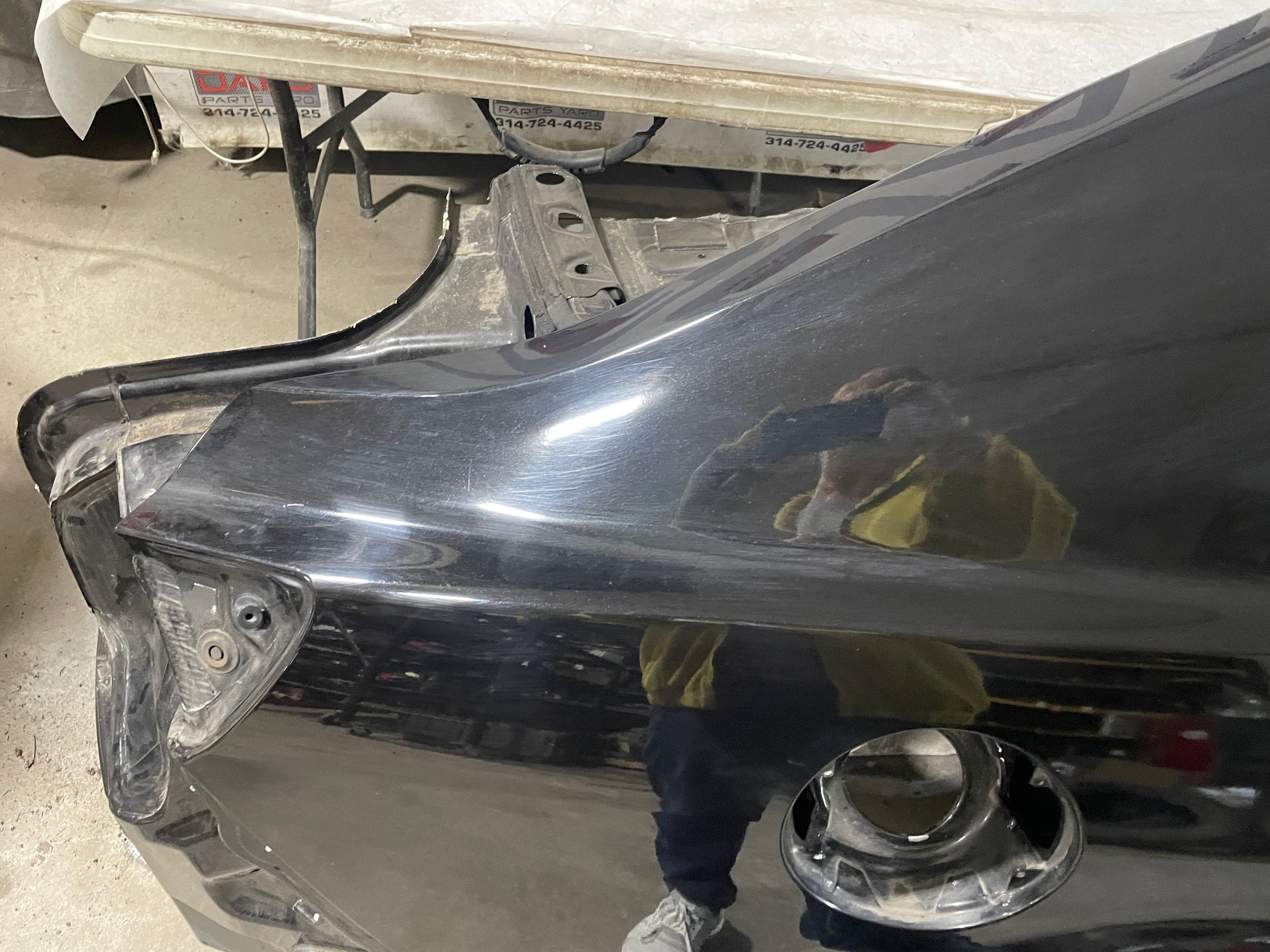 2017 Chevrolet SS Sedan RH Passenger Quarter Panel Black OEM - Day's Parts Yard