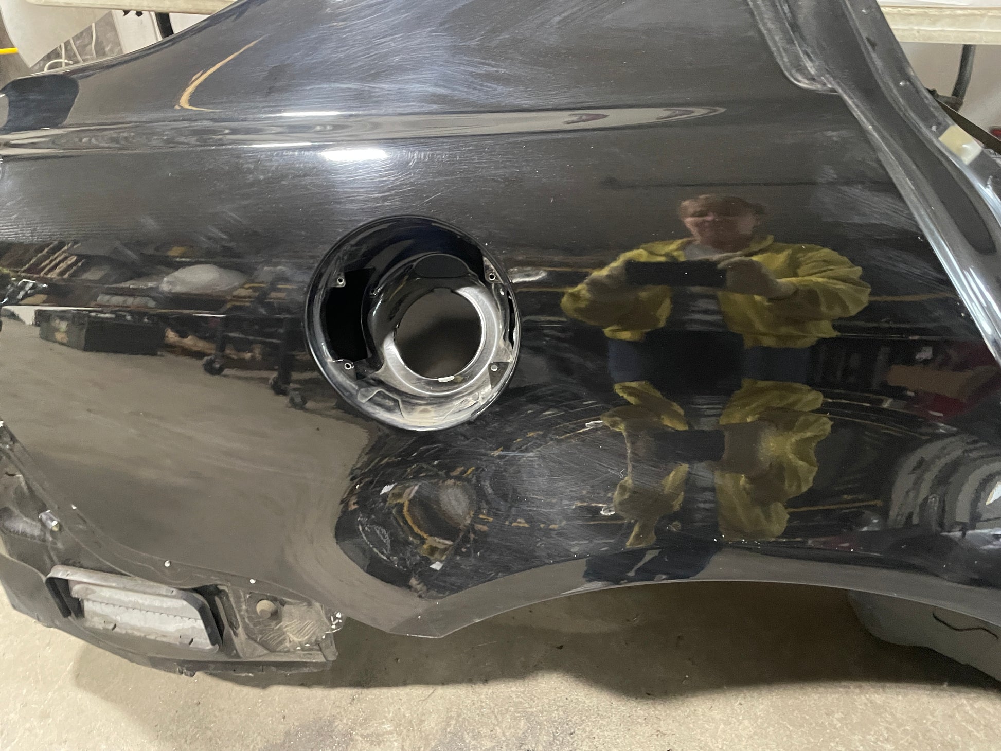 2017 Chevrolet SS Sedan RH Passenger Quarter Panel Black OEM - Day's Parts Yard