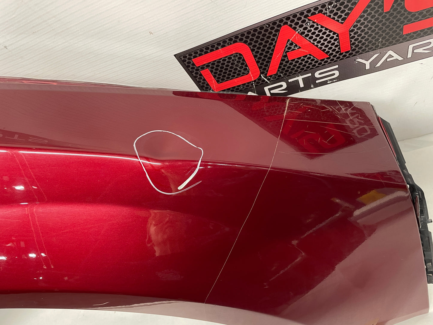 2010 Chevy Camaro SS RH Passenger Fender Maroon OEM LOCAL PICK UP - Day's Parts Yard