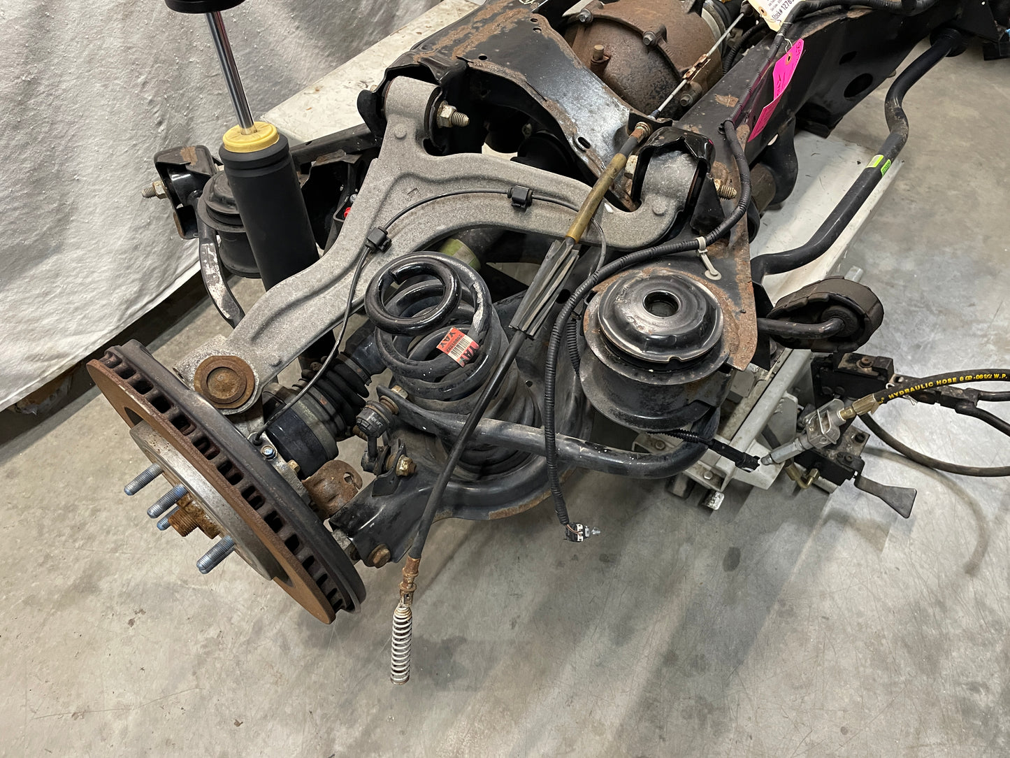 2013 Cadillac CTS-V Coupe Complete Rear Cradle Diff. Sub Frame Assembly 3.23 LSD OEM - Day's Parts Yard