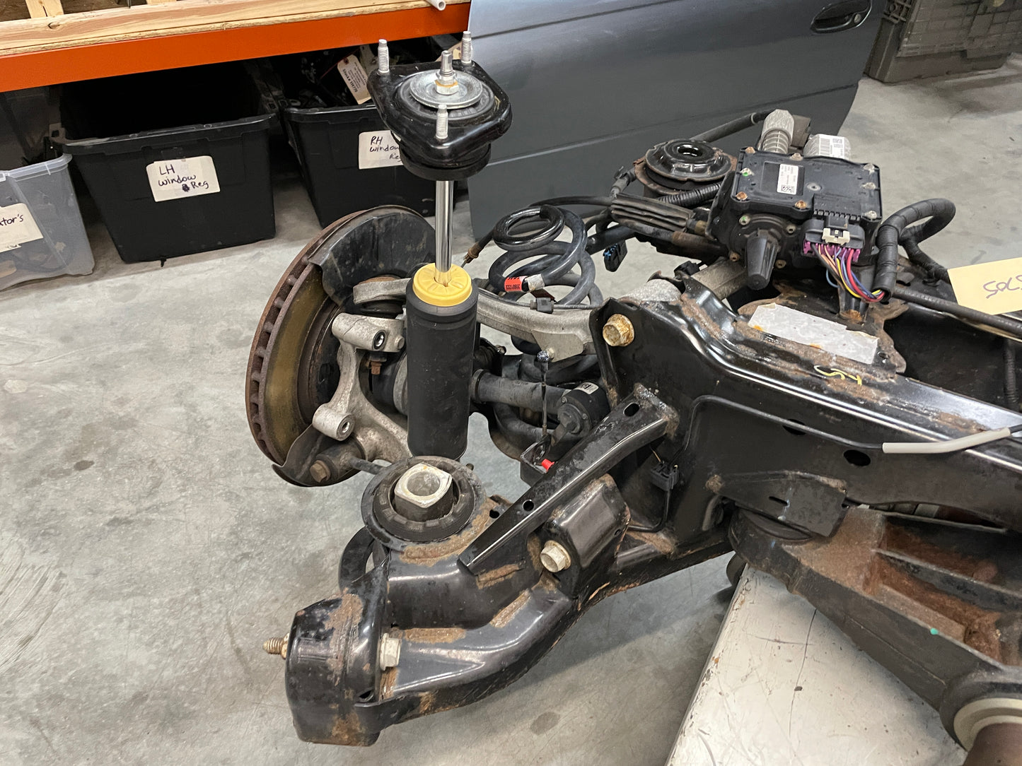 2013 Cadillac CTS-V Coupe Complete Rear Cradle Diff. Sub Frame Assembly 3.23 LSD OEM - Day's Parts Yard