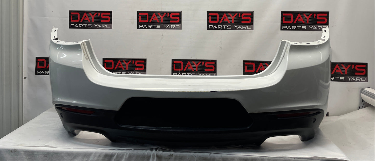 2014 Chevy SS Sedan Rear Bumper Cover White OEM - Day's Parts Yard