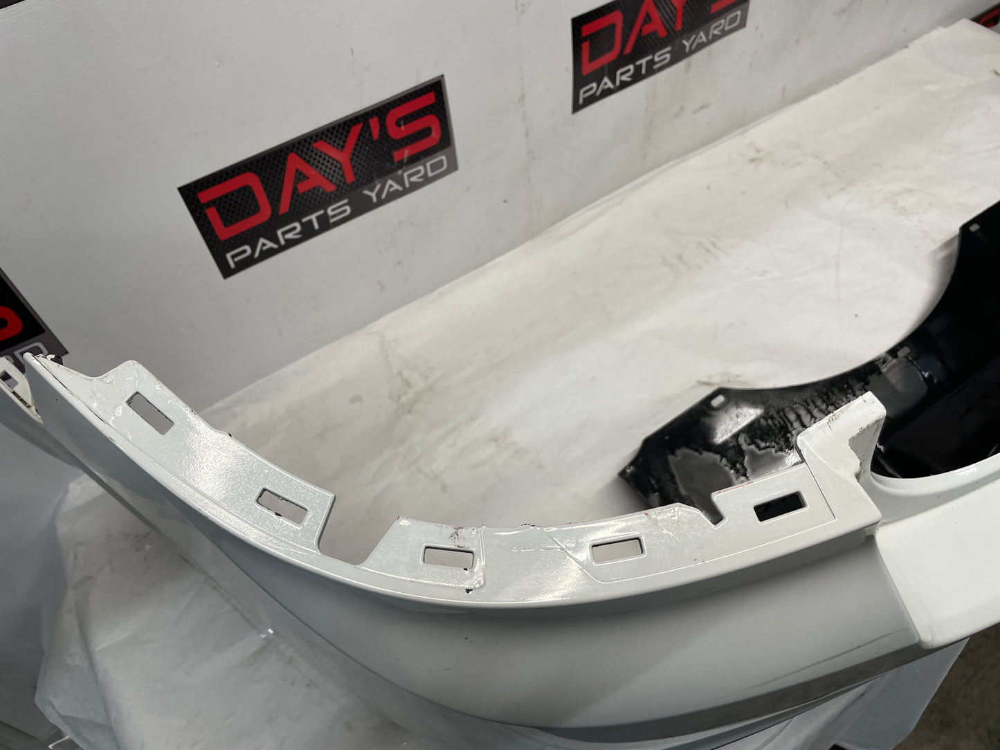 2014 Chevy SS Sedan Rear Bumper Cover White OEM - Day's Parts Yard