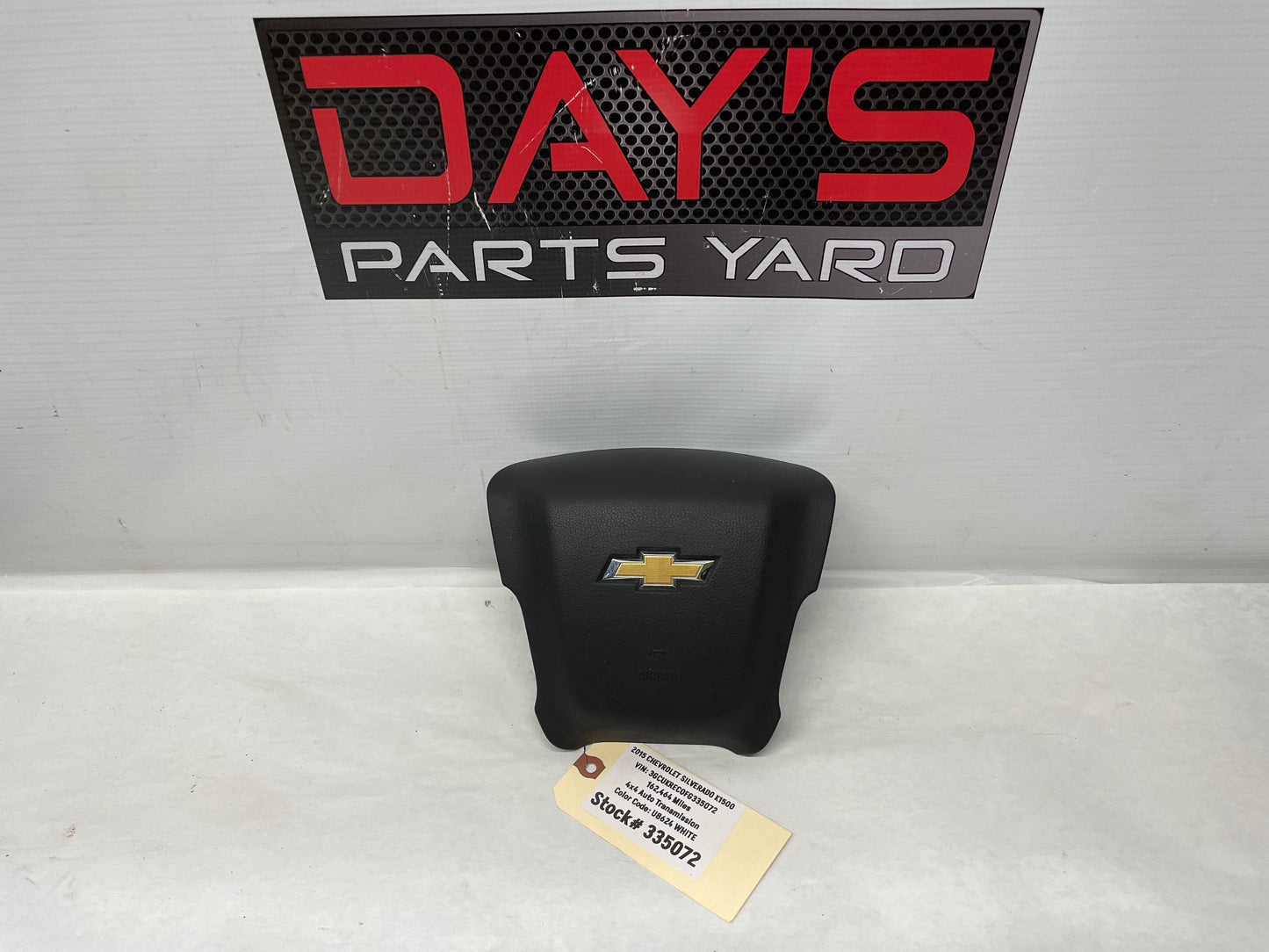 2015 Chevy Silverado K1500 Steering Wheel Airbag Air Bag OEM - Day's Parts Yard