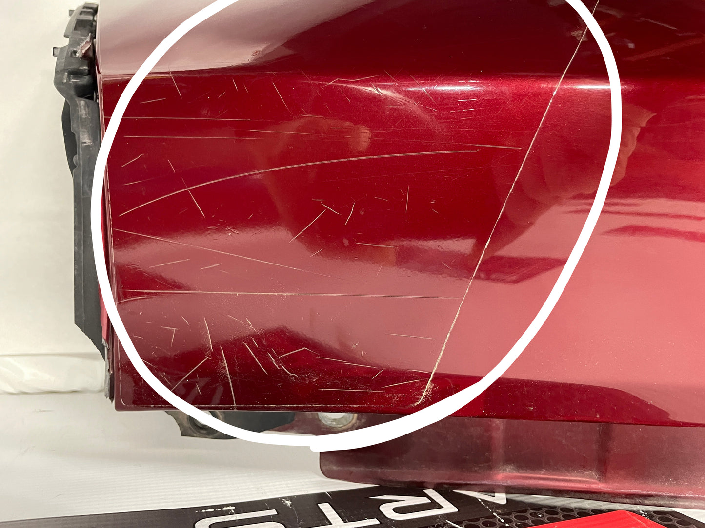 2010 Chevy Camaro SS RH Passenger Fender Maroon OEM LOCAL PICK UP - Day's Parts Yard