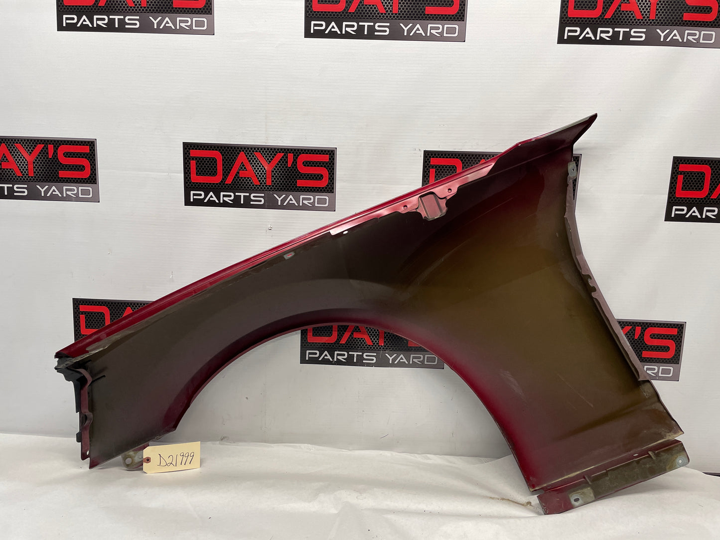 2010 Chevy Camaro SS RH Passenger Fender Maroon OEM LOCAL PICK UP - Day's Parts Yard