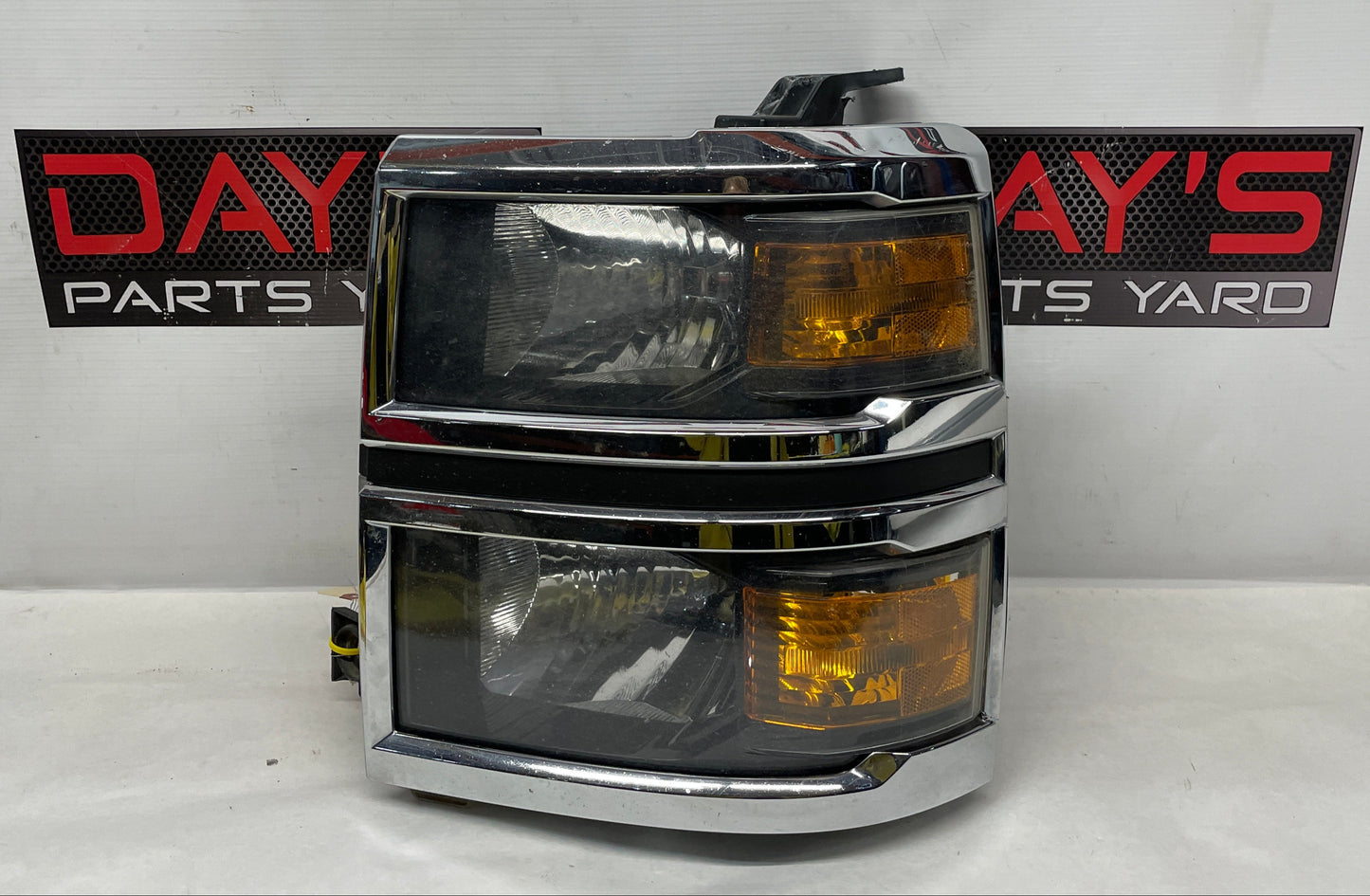 2015 Chevy Silverado K1500 LH Driver Headlight Head LIght OEM - Day's Parts Yard