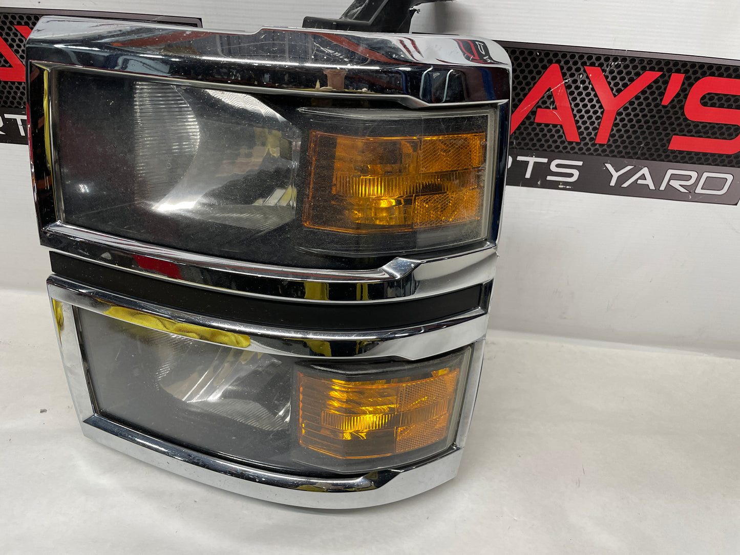2015 Chevy Silverado K1500 LH Driver Headlight Head LIght OEM - Day's Parts Yard