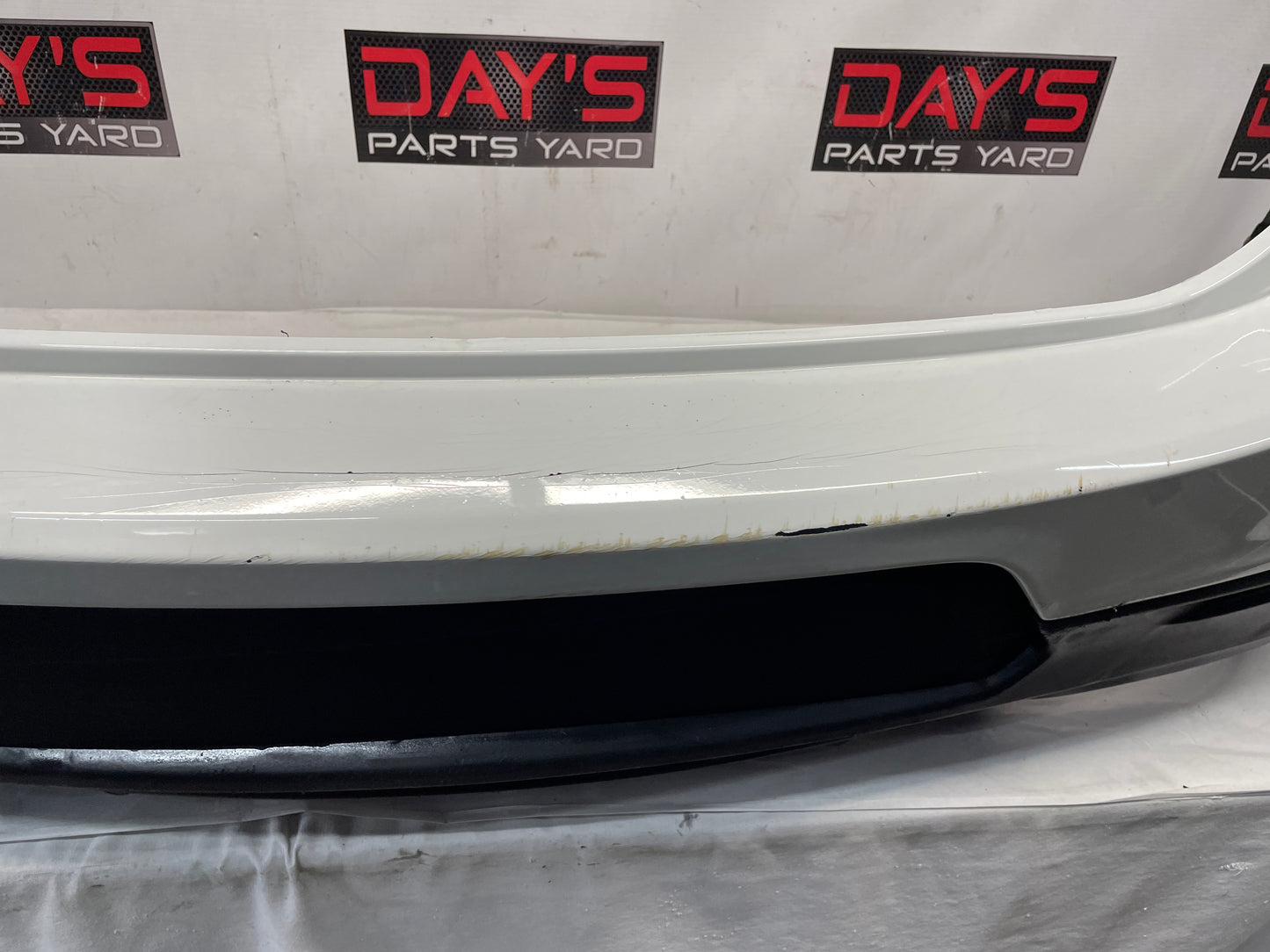 2014 Chevy SS Sedan Rear Bumper Cover White OEM - Day's Parts Yard