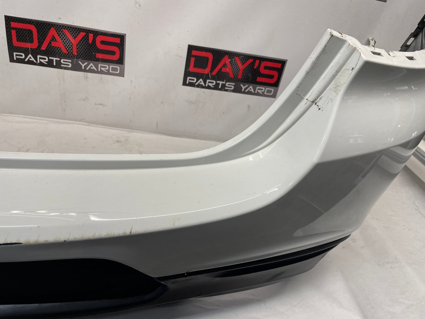 2014 Chevy SS Sedan Rear Bumper Cover White OEM - Day's Parts Yard