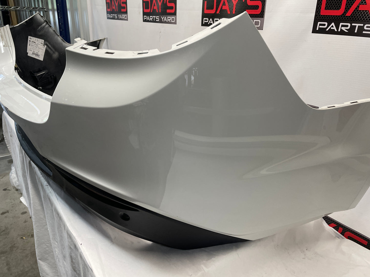 2014 Chevy SS Sedan Rear Bumper Cover White OEM - Day's Parts Yard