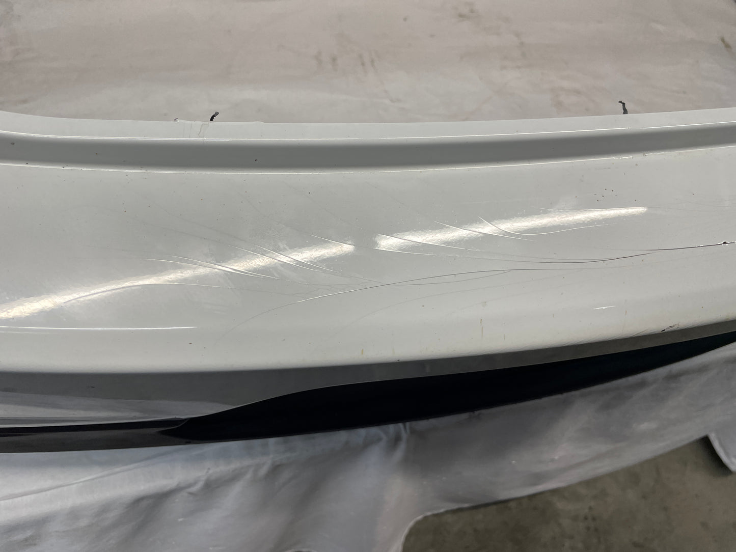 2014 Chevy SS Sedan Rear Bumper Cover White OEM - Day's Parts Yard