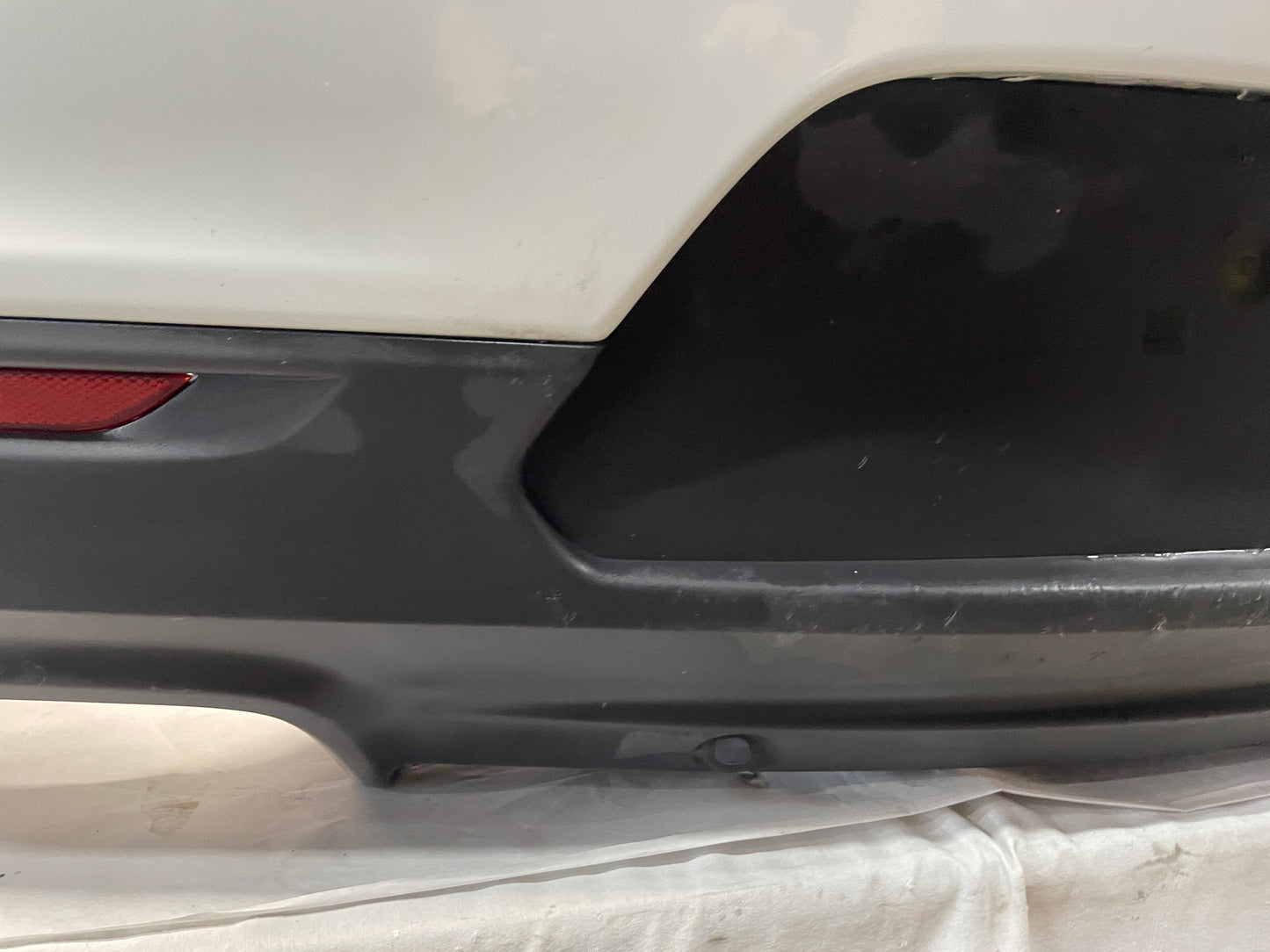 2014 Chevy SS Sedan Rear Bumper Cover White OEM - Day's Parts Yard