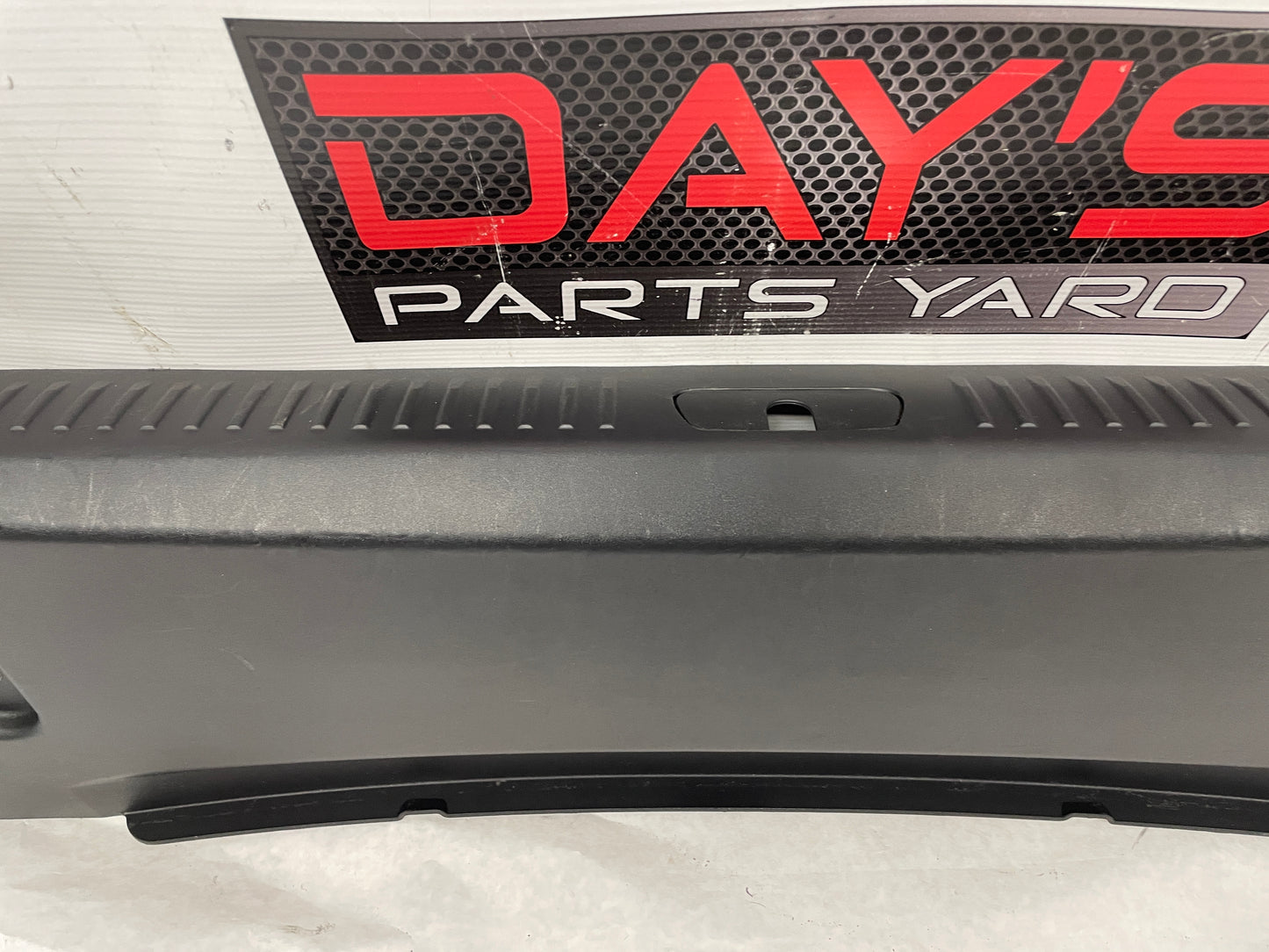 2013 Cadillac CTS-V Coupe Rear Trunk Cargo Compartment Sill Plate OEM - Day's Parts Yard