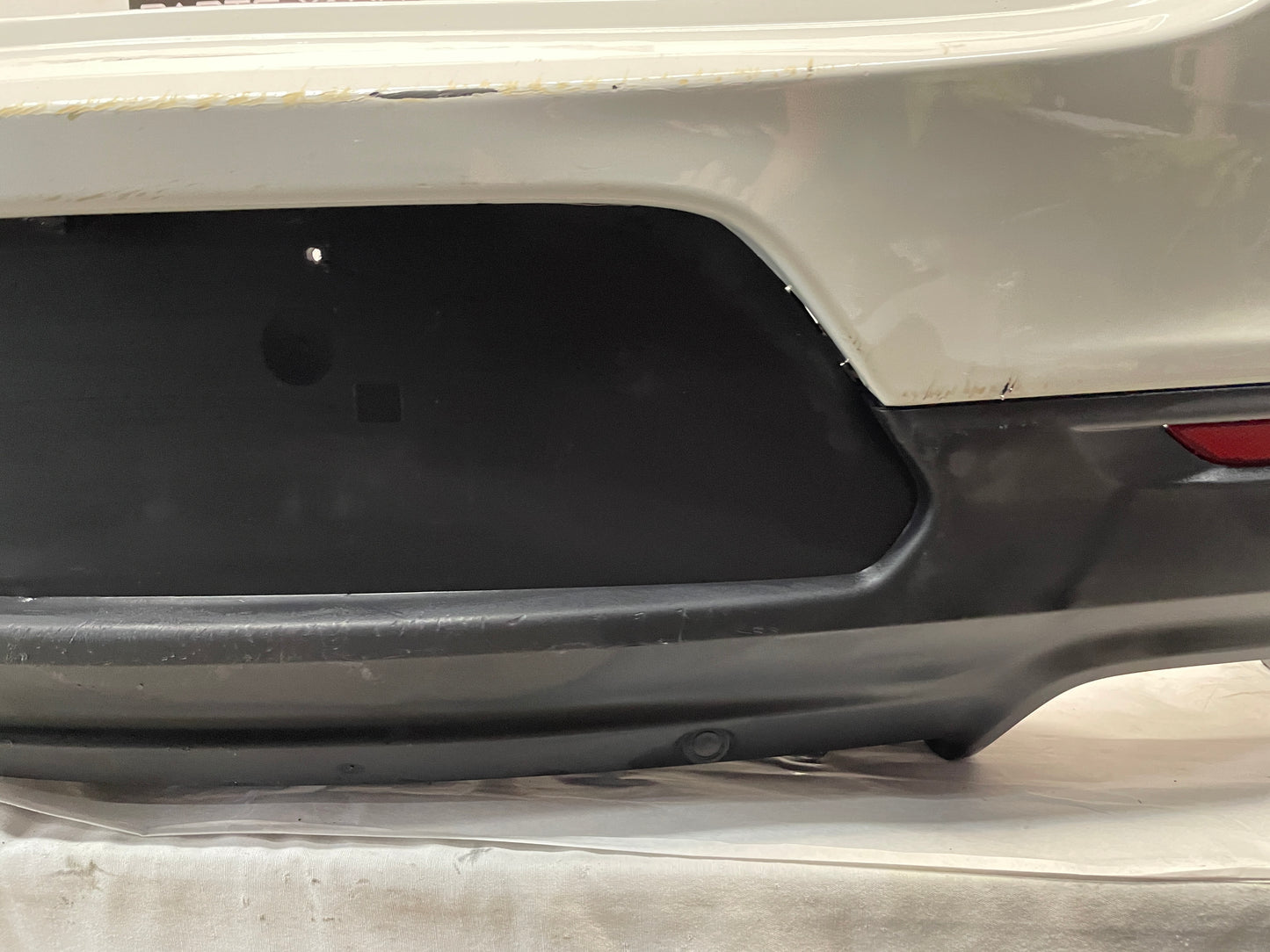 2014 Chevy SS Sedan Rear Bumper Cover White OEM - Day's Parts Yard