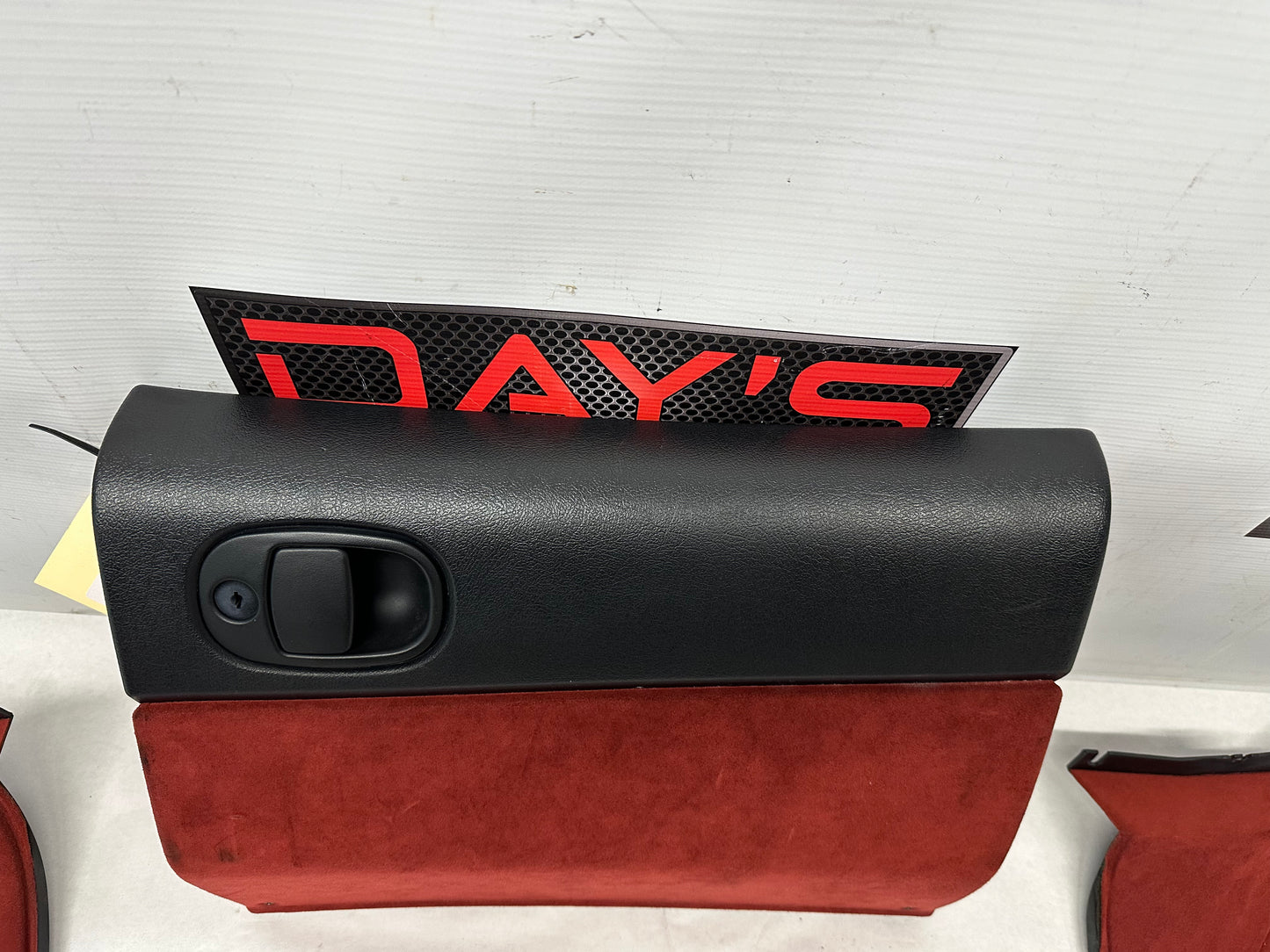 2006 Pontiac GTO Red Interior Trim and Glove Box, OEM - Day's Parts Yard