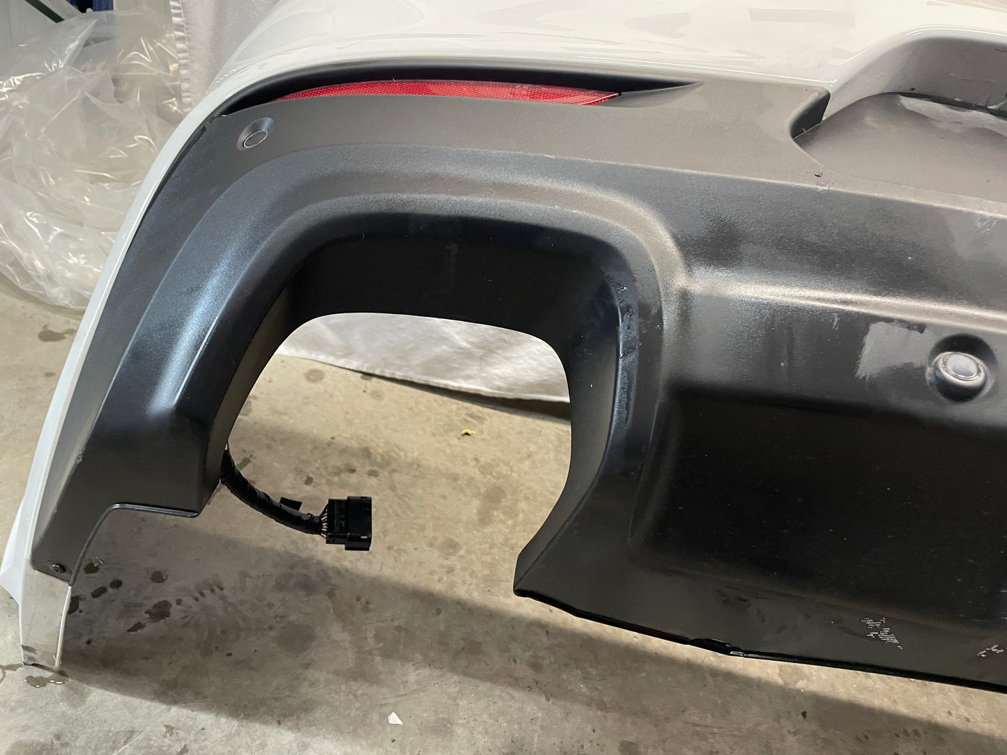 2014 Chevy SS Sedan Rear Bumper Cover White OEM - Day's Parts Yard