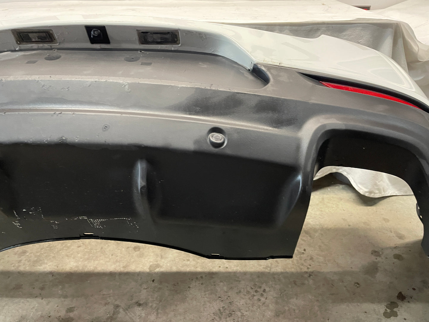 2014 Chevy SS Sedan Rear Bumper Cover White OEM - Day's Parts Yard