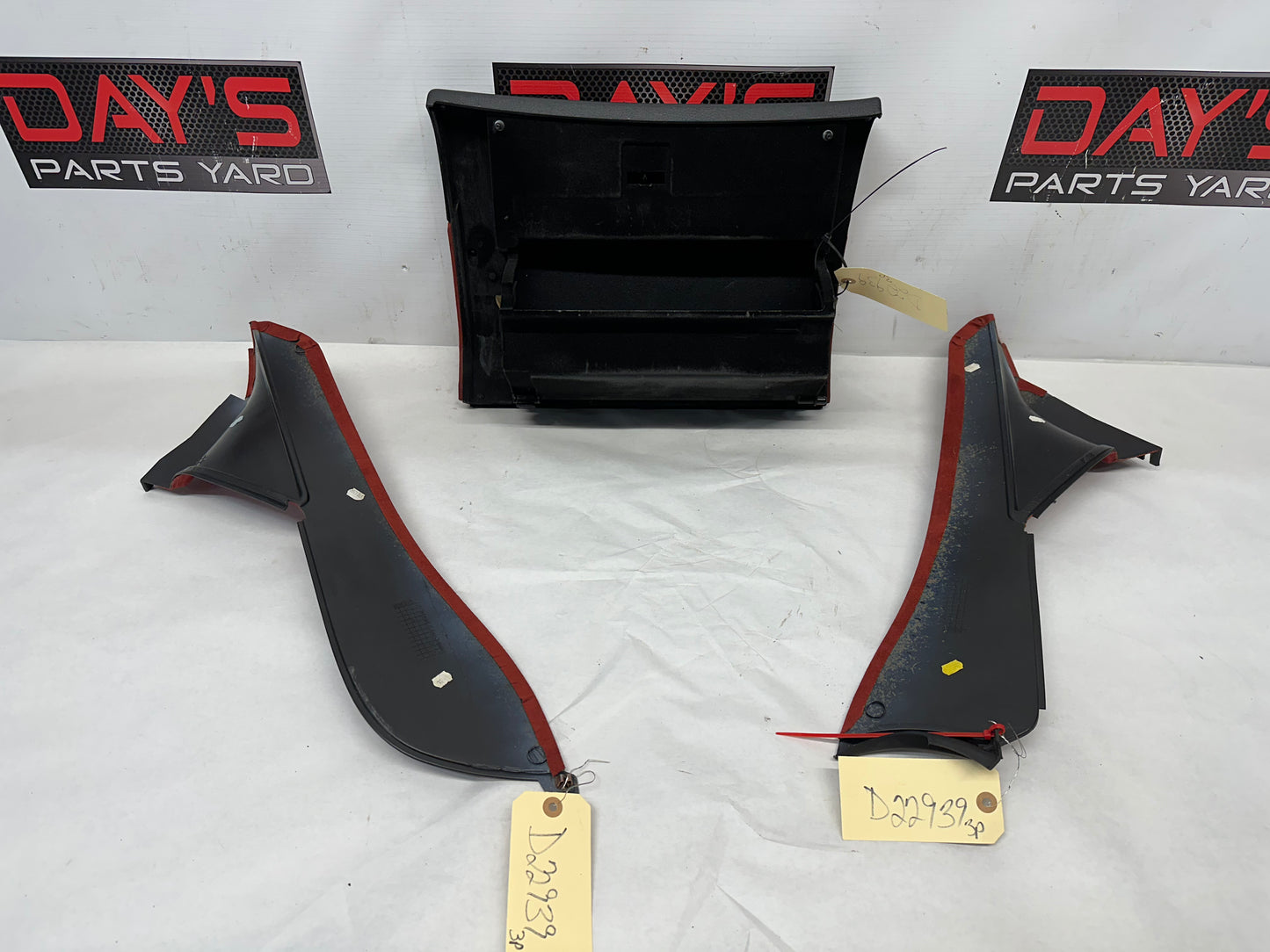 2006 Pontiac GTO Red Interior Trim and Glove Box, OEM - Day's Parts Yard