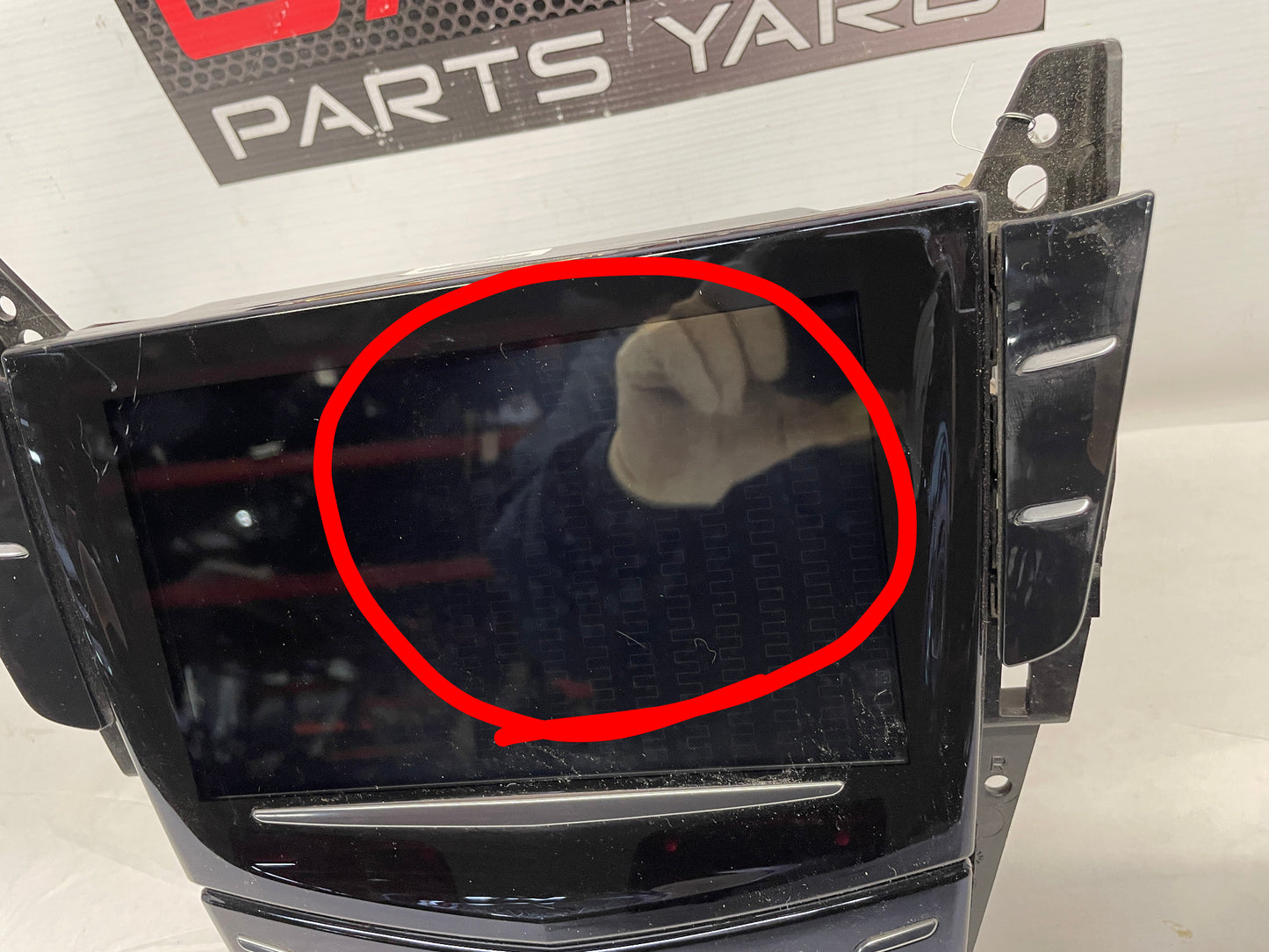 2018 Cadillac CTS-V CUE Infotainment Screen Digitizer Display OEM - Day's Parts Yard