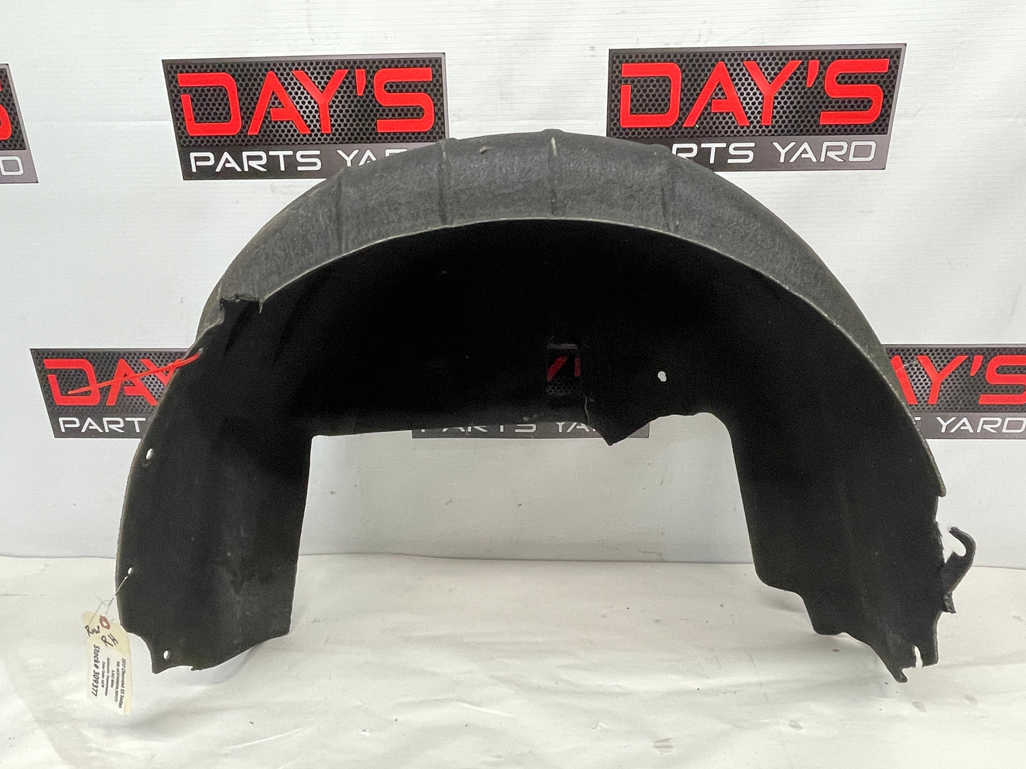 2017 Chevy SS Sedan RH Passenger Rear Fender Well Wheel Liner OEM - Day's Parts Yard