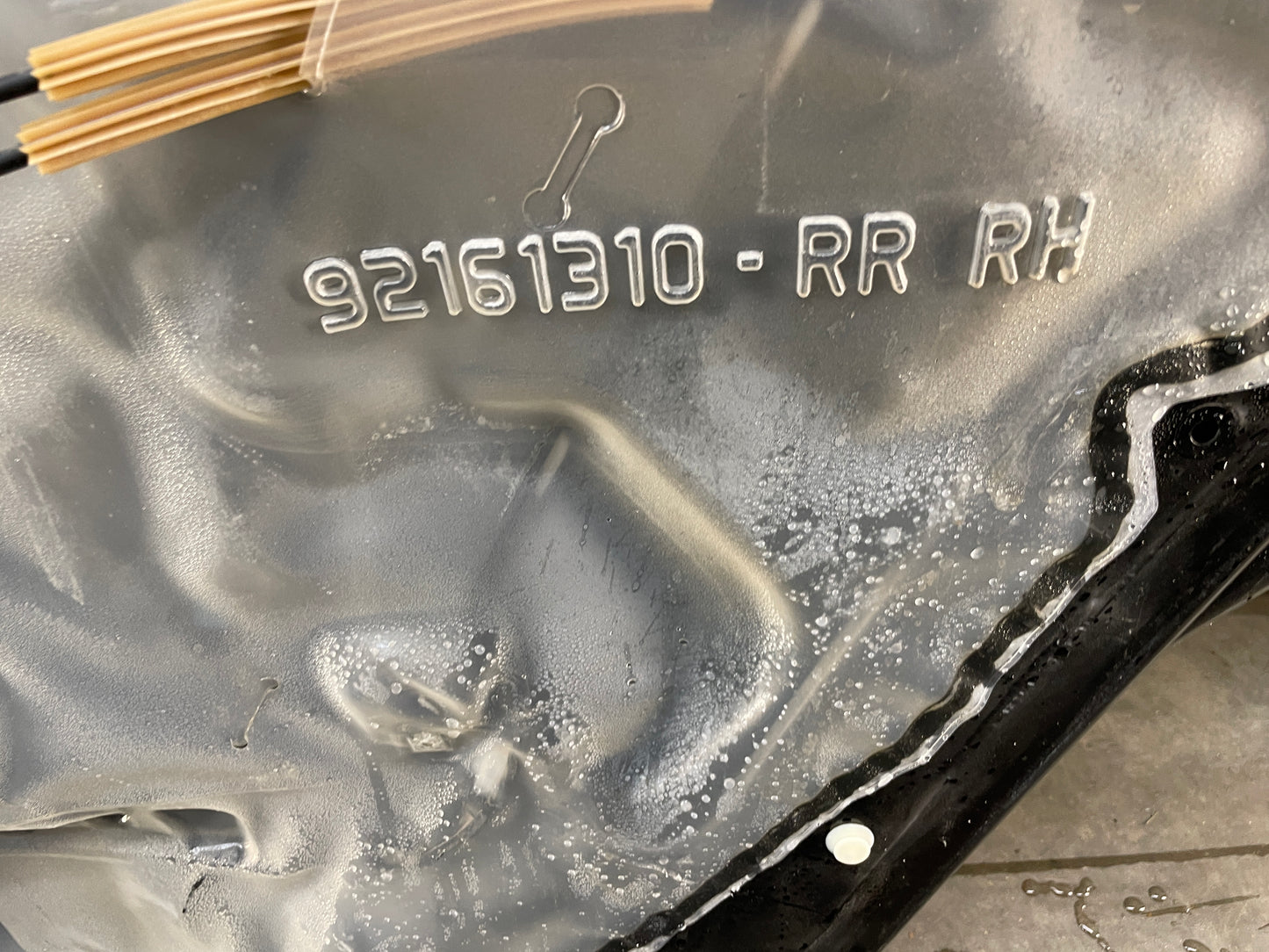 2009 Pontiac G8 GT RH Passenger Rear Exterior Door Black OEM