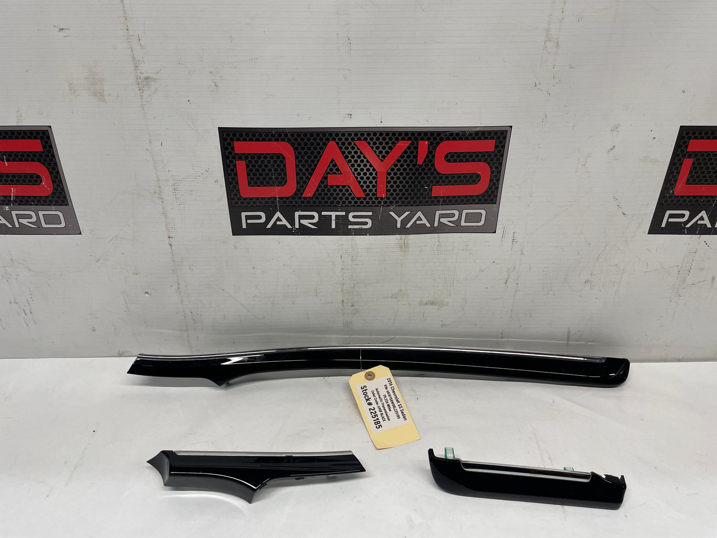 2016 Chevy SS Sedan 3pc Applique Dash Panel Trims OEM - Day's Parts Yard