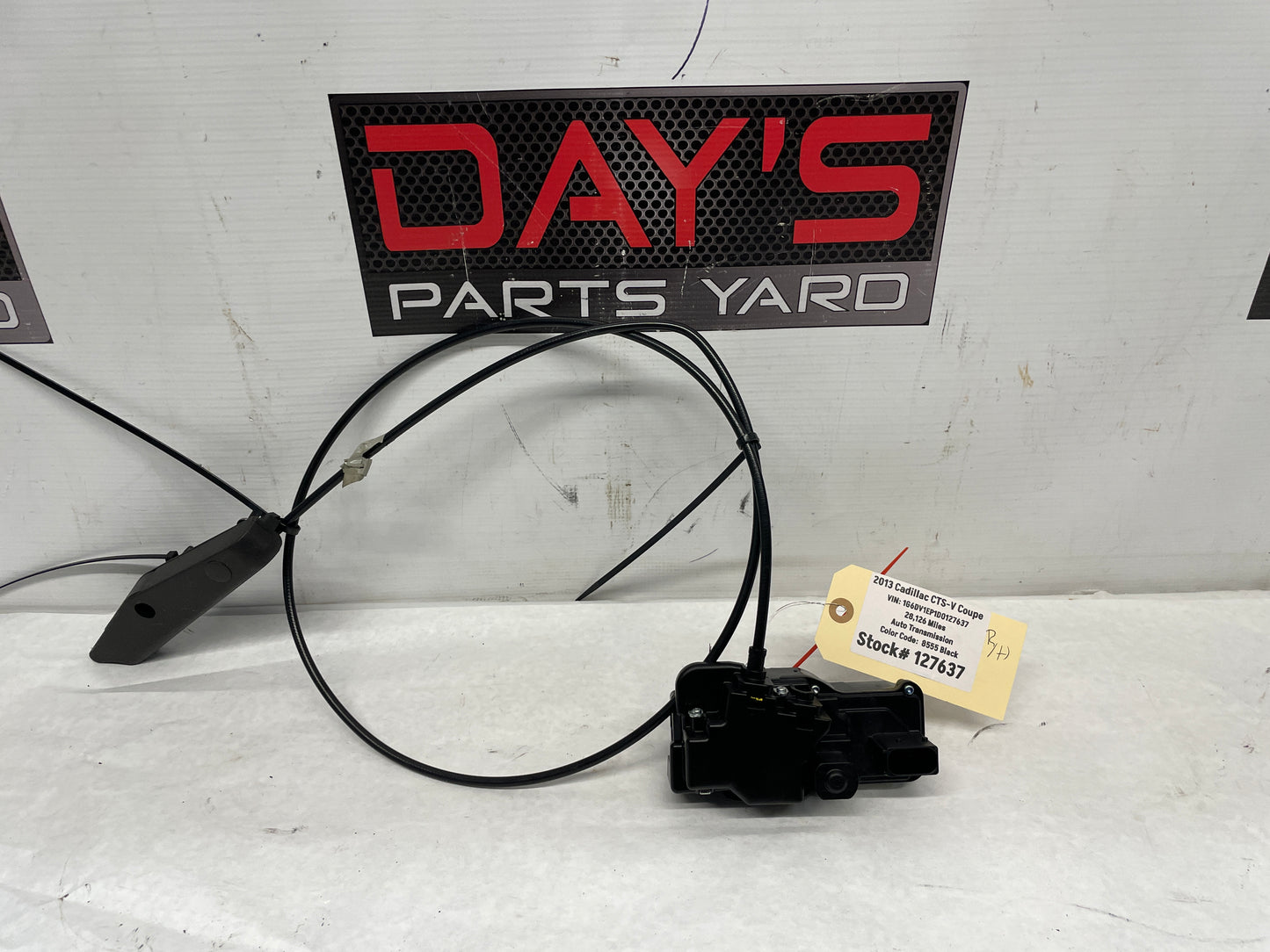 2013 Cadillac CTS-V Coupe RH Passenger Door Lock Actuator OEM - Day's Parts Yard