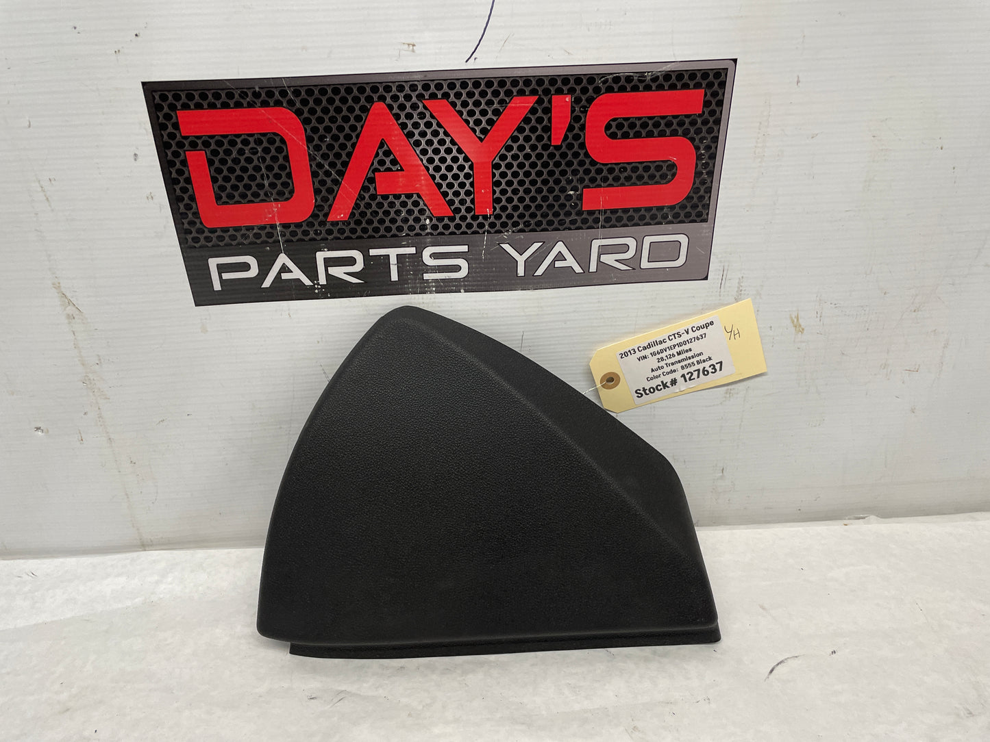2013 Cadillac CTS-V Coupe LH Driver Dash End Cap OEM - Day's Parts Yard