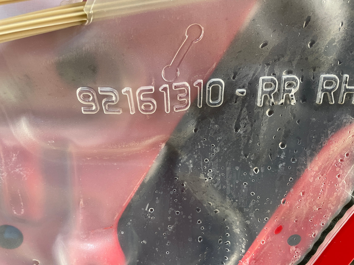 2009 Pontiac G8 GT RH Passenger Rear Exterior Door Red OEM