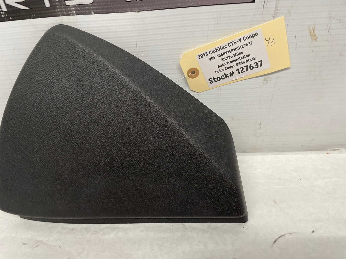 2013 Cadillac CTS-V Coupe LH Driver Dash End Cap OEM - Day's Parts Yard